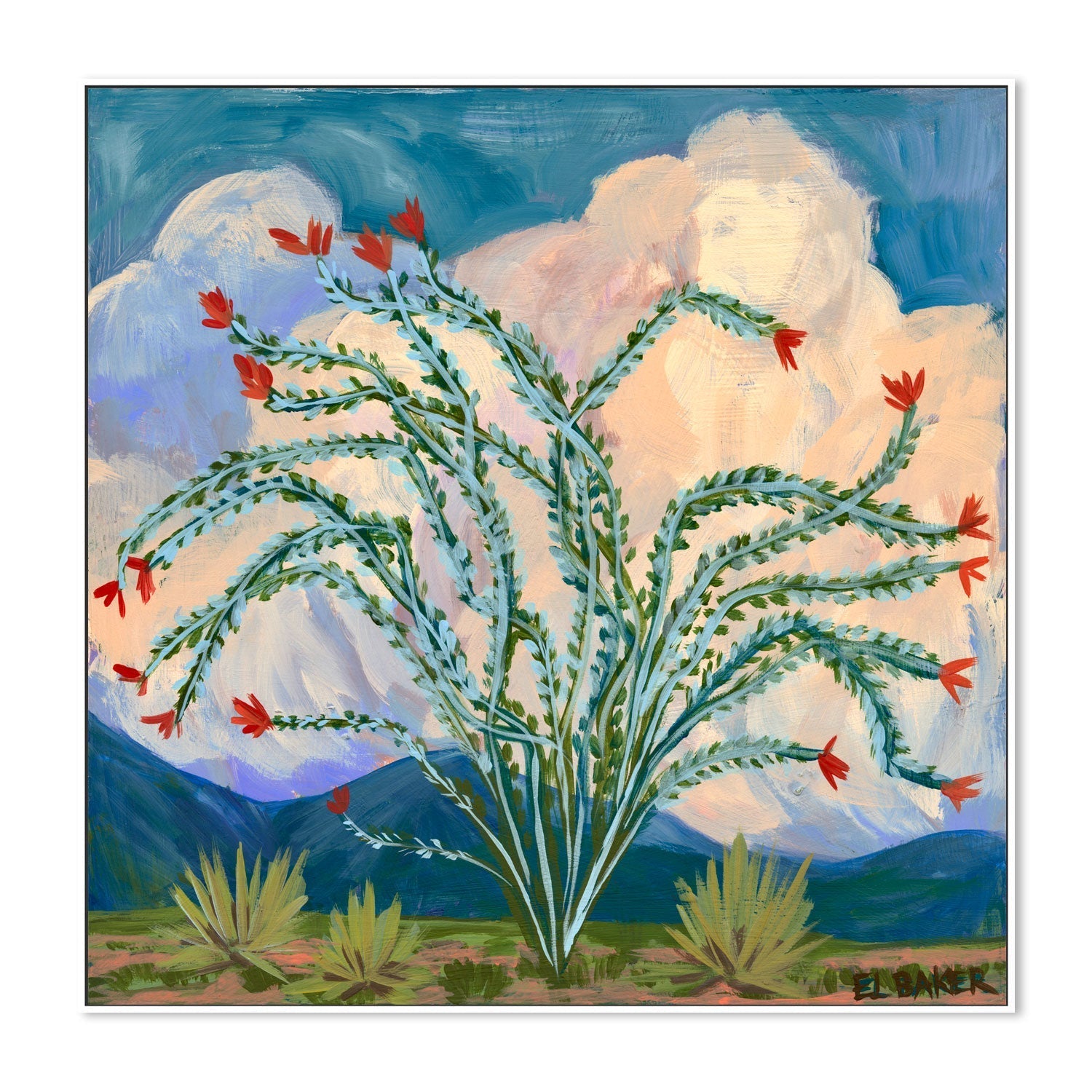 wall-art-print-canvas-poster-framed-Flowing In The Breeze , By Eleanor Baker-5