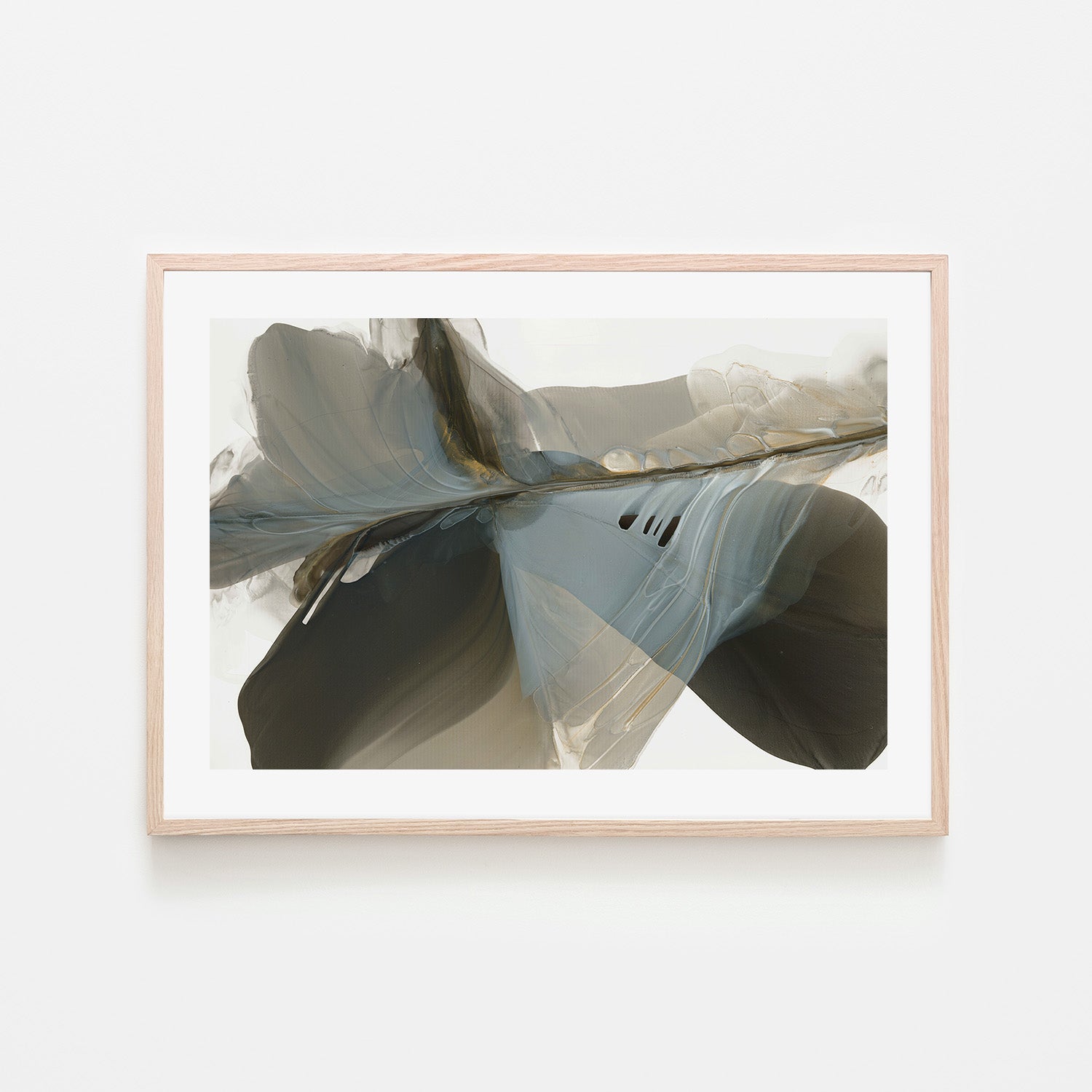 wall-art-print-canvas-poster-framed-Flowing Silhouette of Nature’s Grace-6