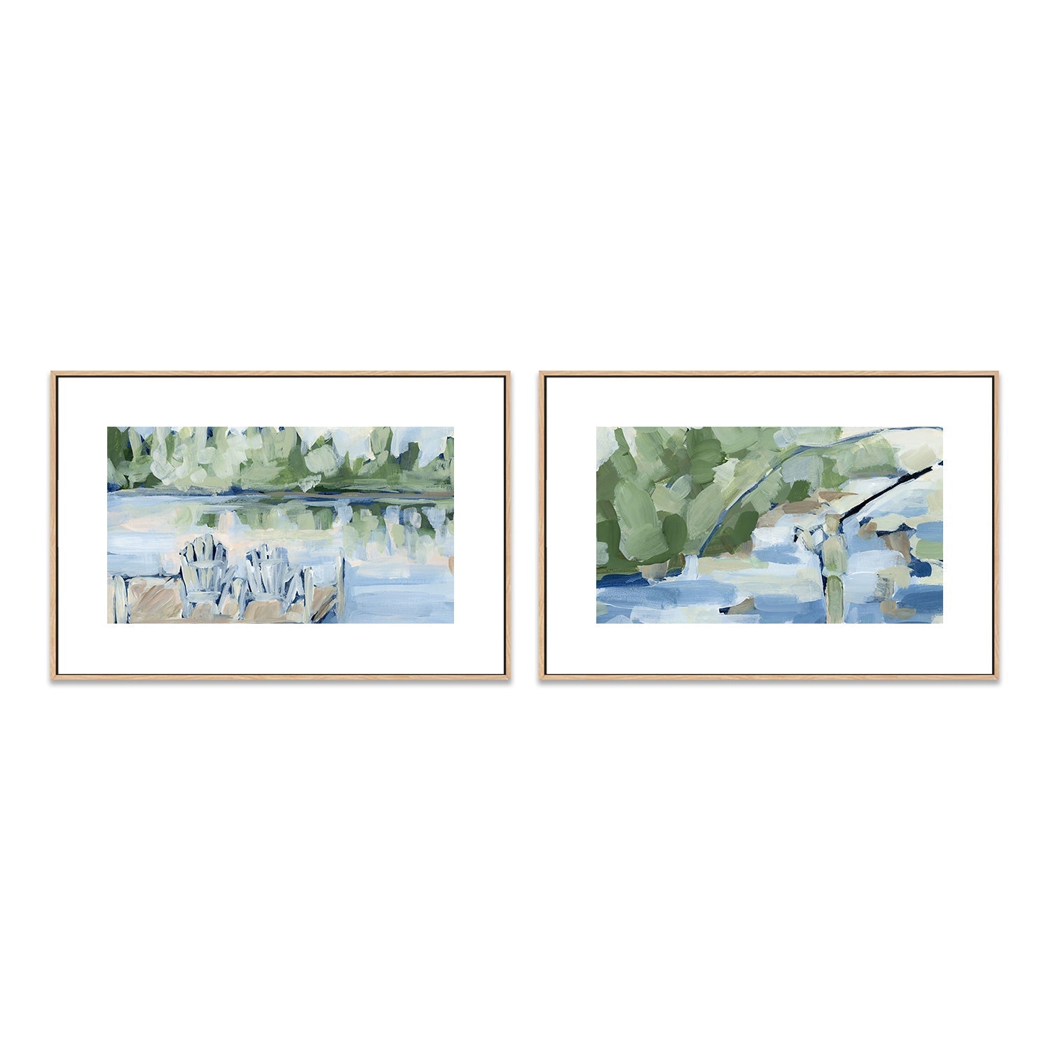 wall-art-print-canvas-poster-framed-Fly Fishing Oasis , Style D & E, Set Of 2 , By Jetty Home-6