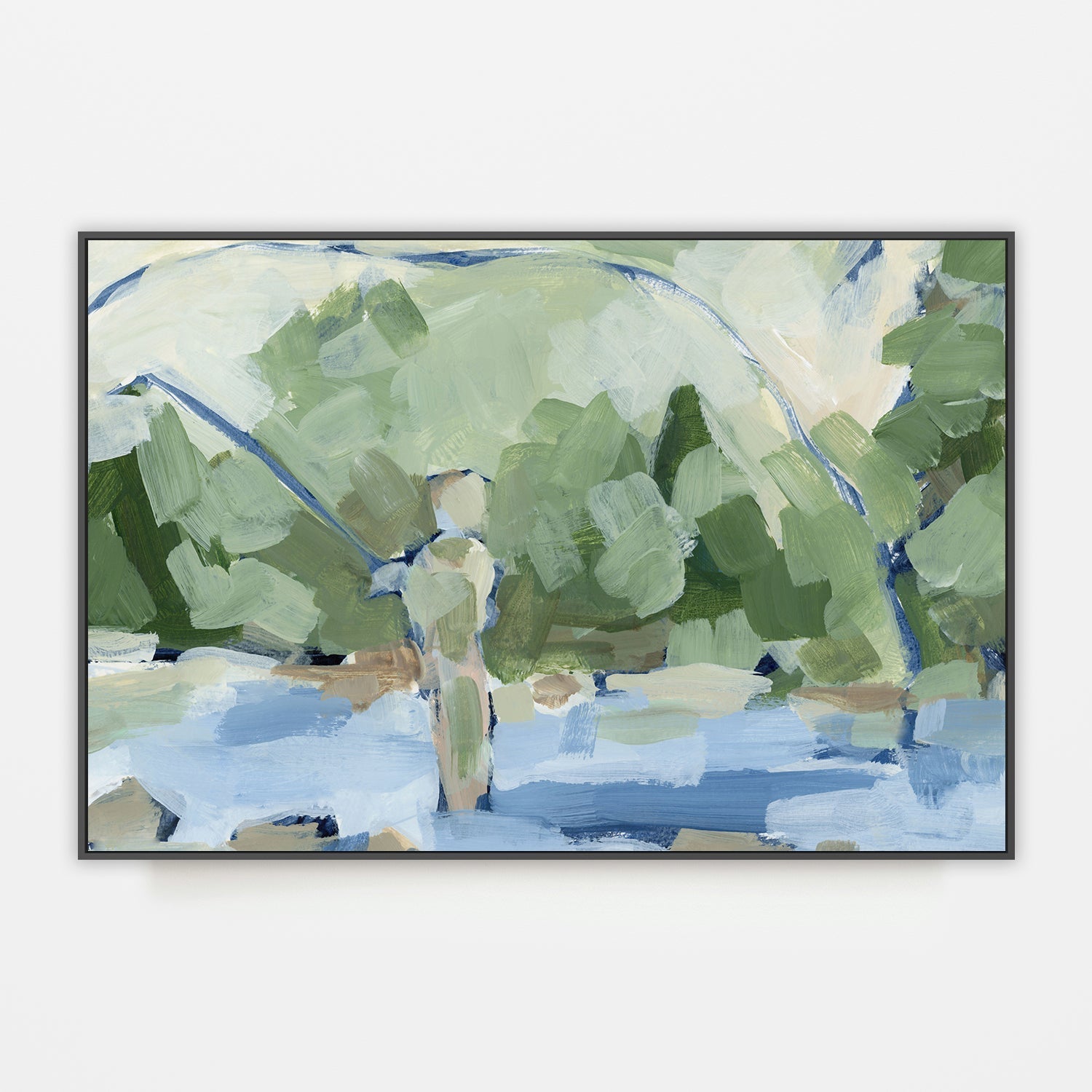 wall-art-print-canvas-poster-framed-Fly Fishing Oasis , Style F, By Jetty Home , By Jetty Home-3