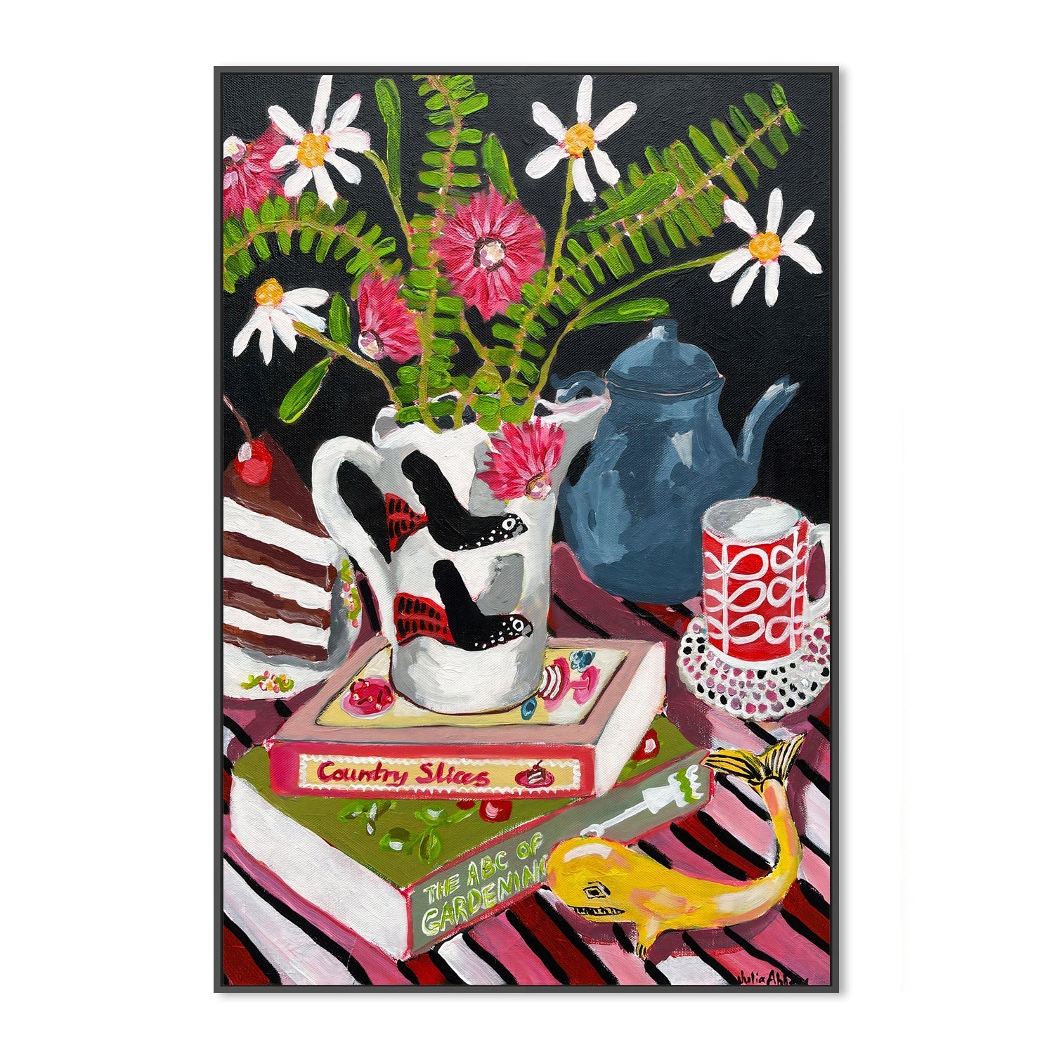 wall-art-print-canvas-poster-framed-Flying Birds , By Julia Abbey-3