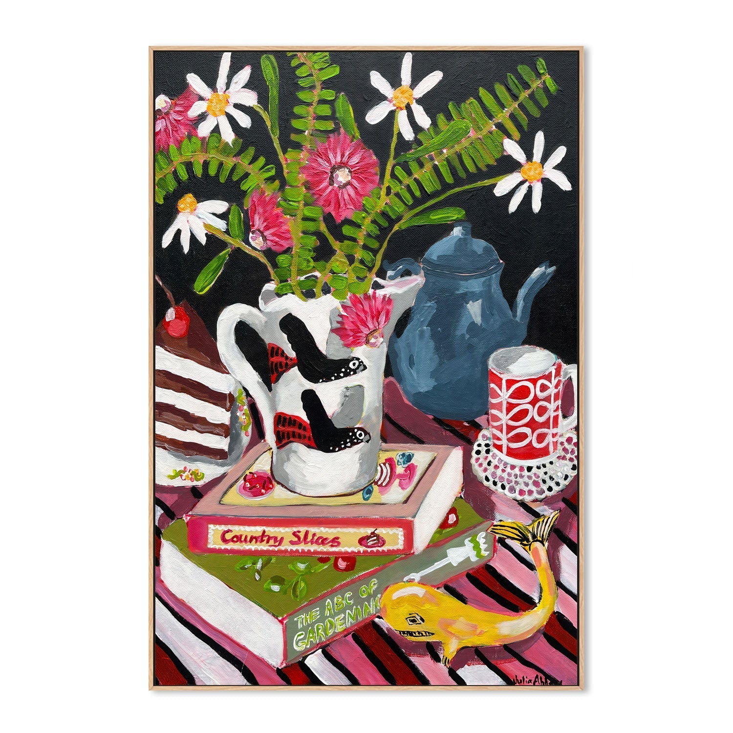 wall-art-print-canvas-poster-framed-Flying Birds , By Julia Abbey-4