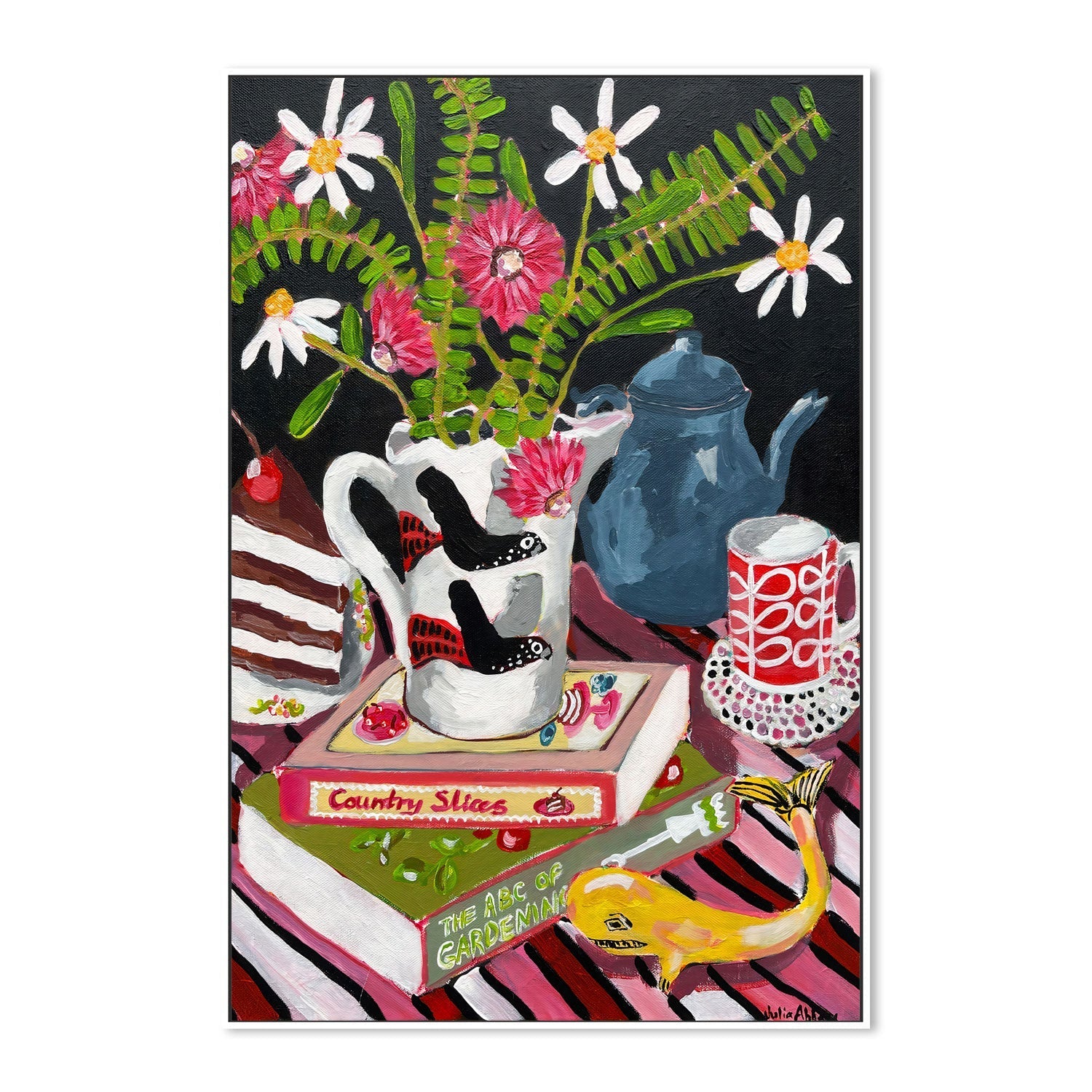 wall-art-print-canvas-poster-framed-Flying Birds , By Julia Abbey-5