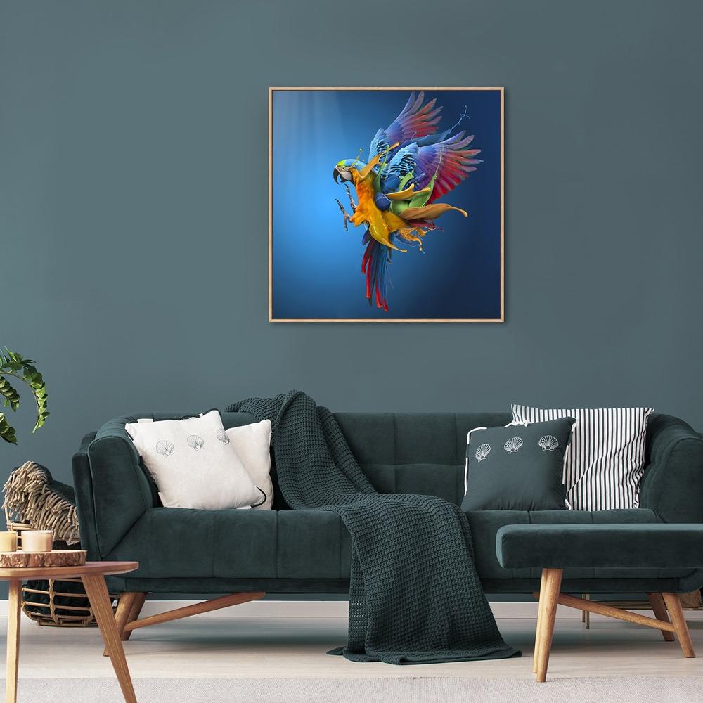 wall-art-print-canvas-poster-framed-Flying Colours, By Sulaiman Almawash-by-Plus X Studio-Gioia Wall Art