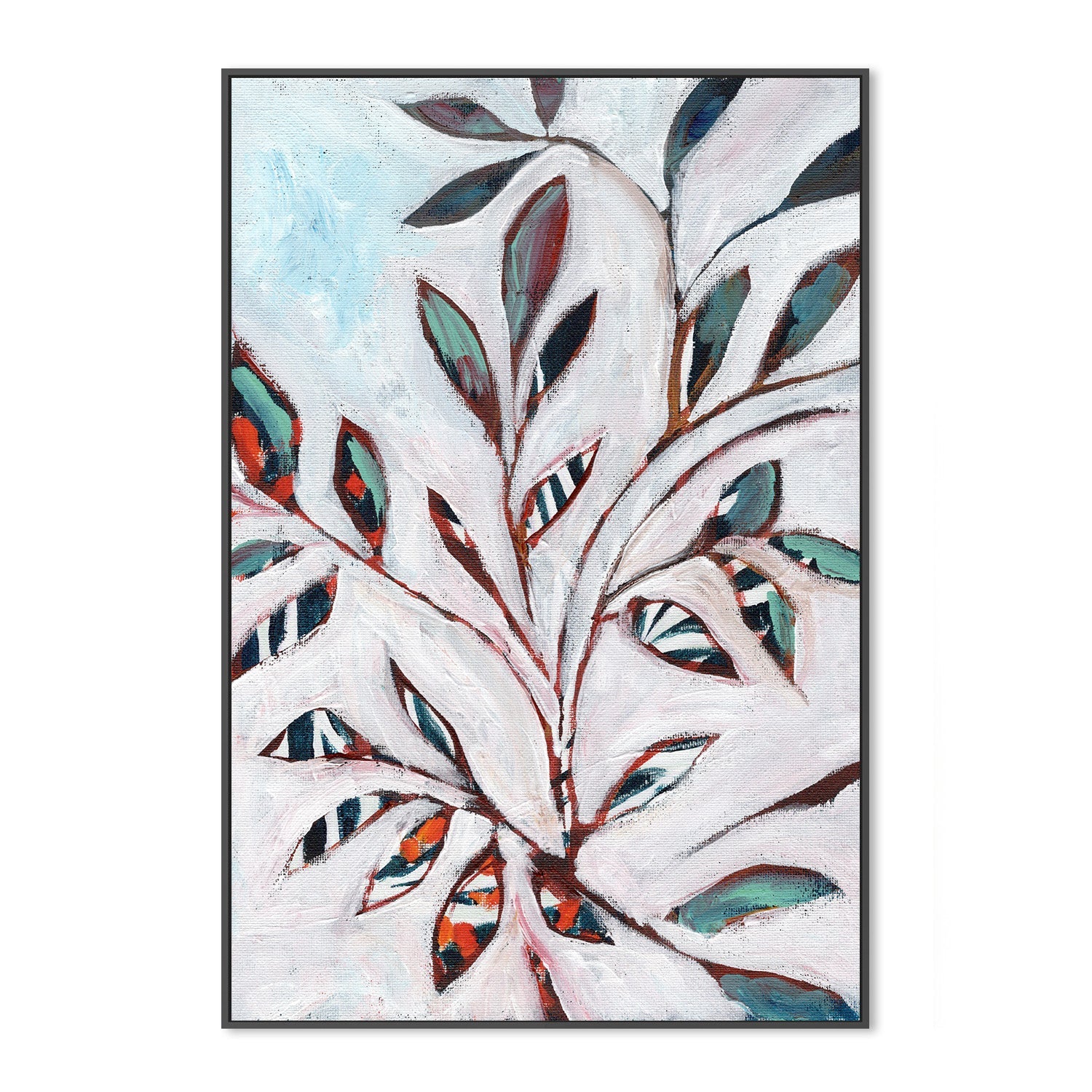 wall-art-print-canvas-poster-framed-Foliage , By Nikita Jariwala-3