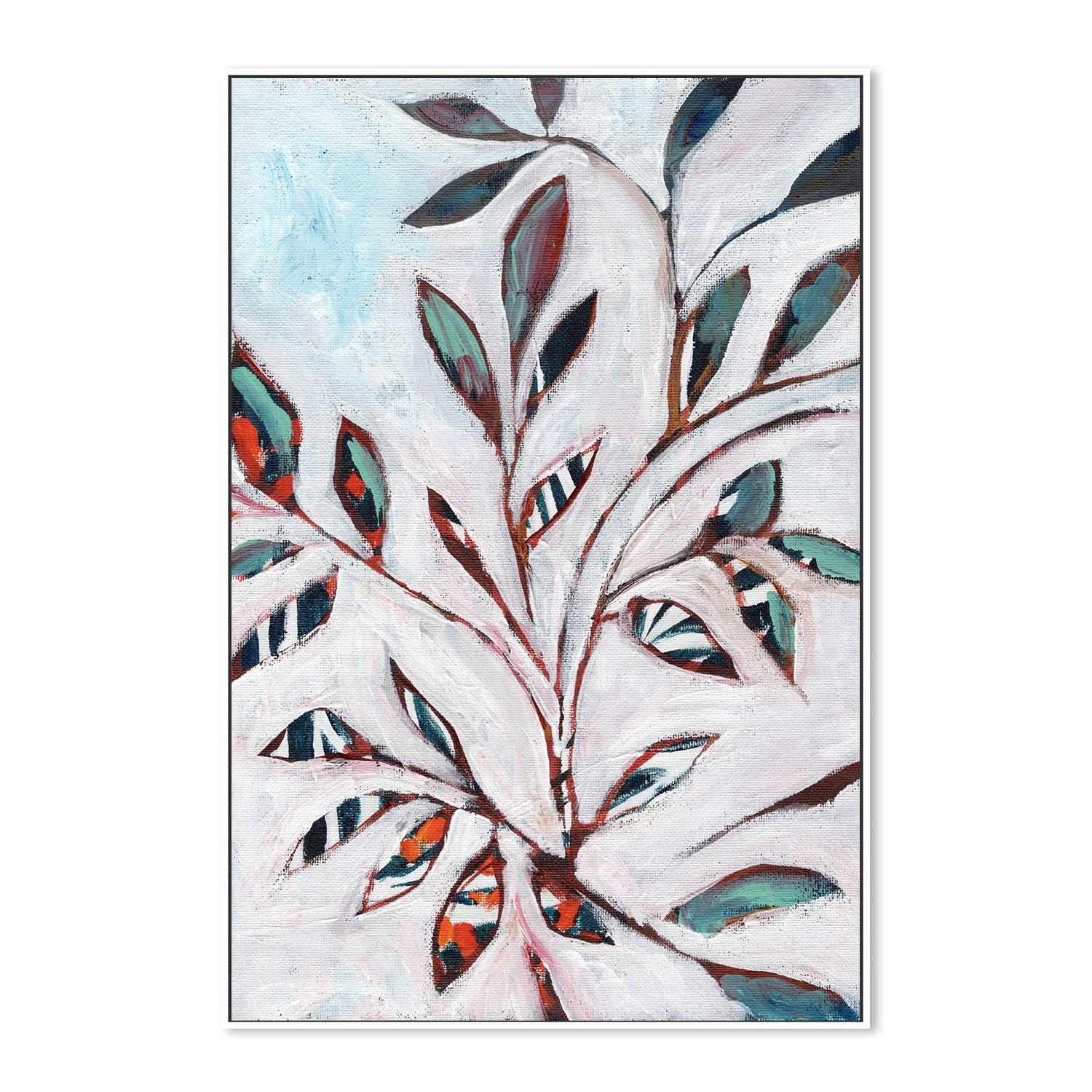 wall-art-print-canvas-poster-framed-Foliage , By Nikita Jariwala-5