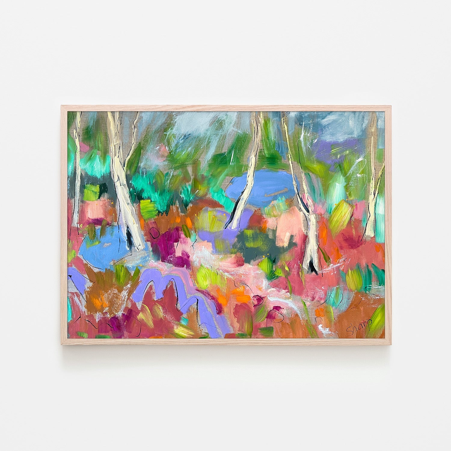 wall-art-print-canvas-poster-framed-Forest-6