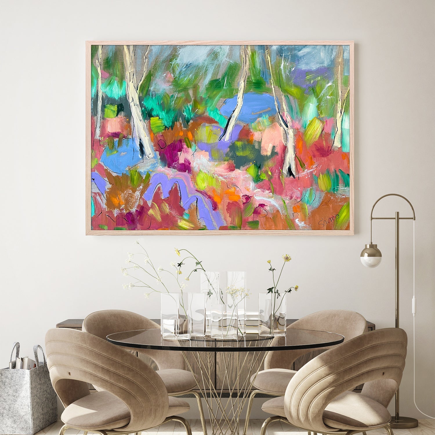 wall-art-print-canvas-poster-framed-Forest-8