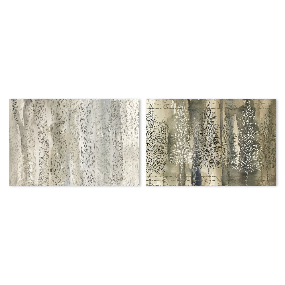 wall-art-print-canvas-poster-framed-Forest Dawn, Set Of 2-by-Emily Wood-Gioia Wall Art