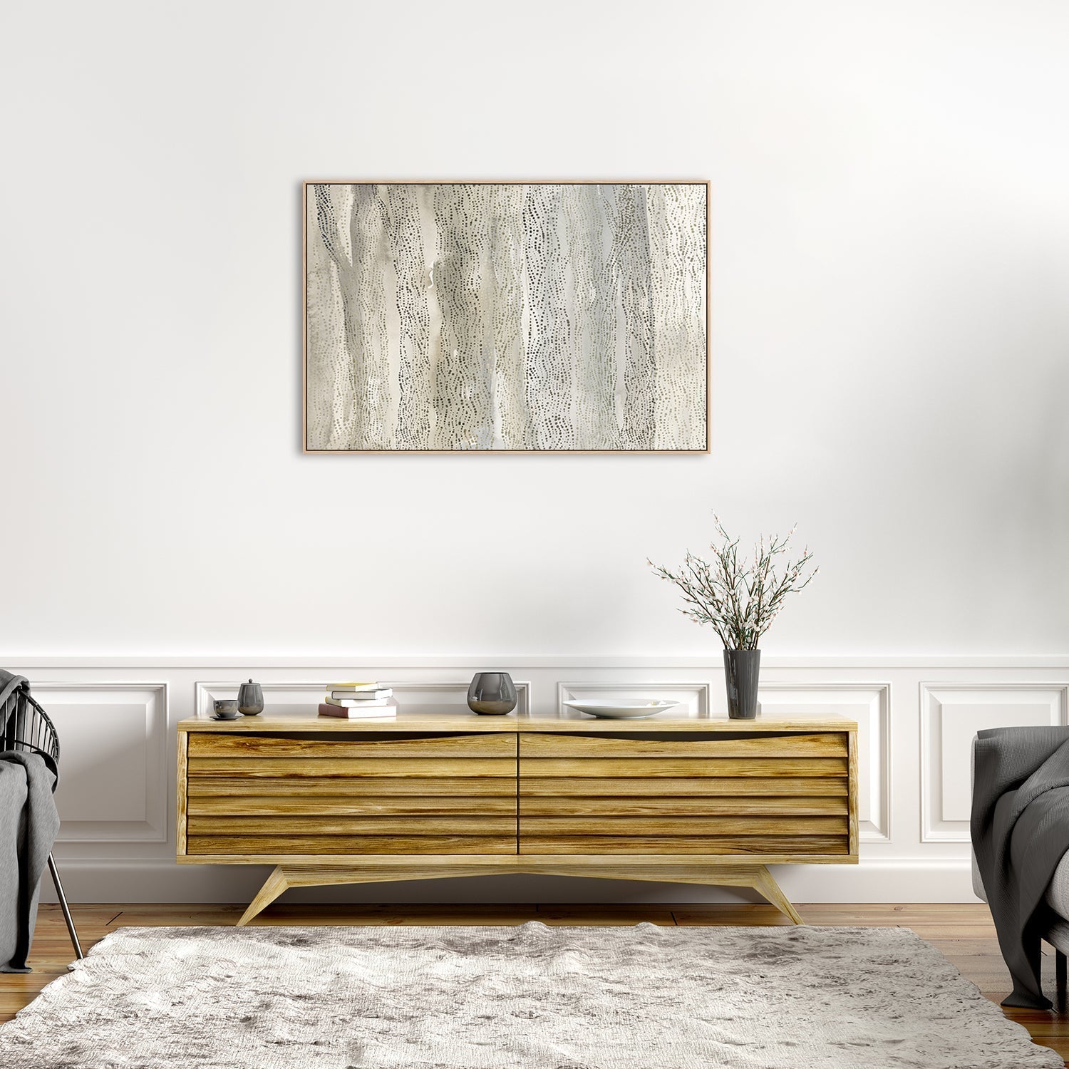 wall-art-print-canvas-poster-framed-Forest Dawn, Style A-by-Emily Wood-Gioia Wall Art