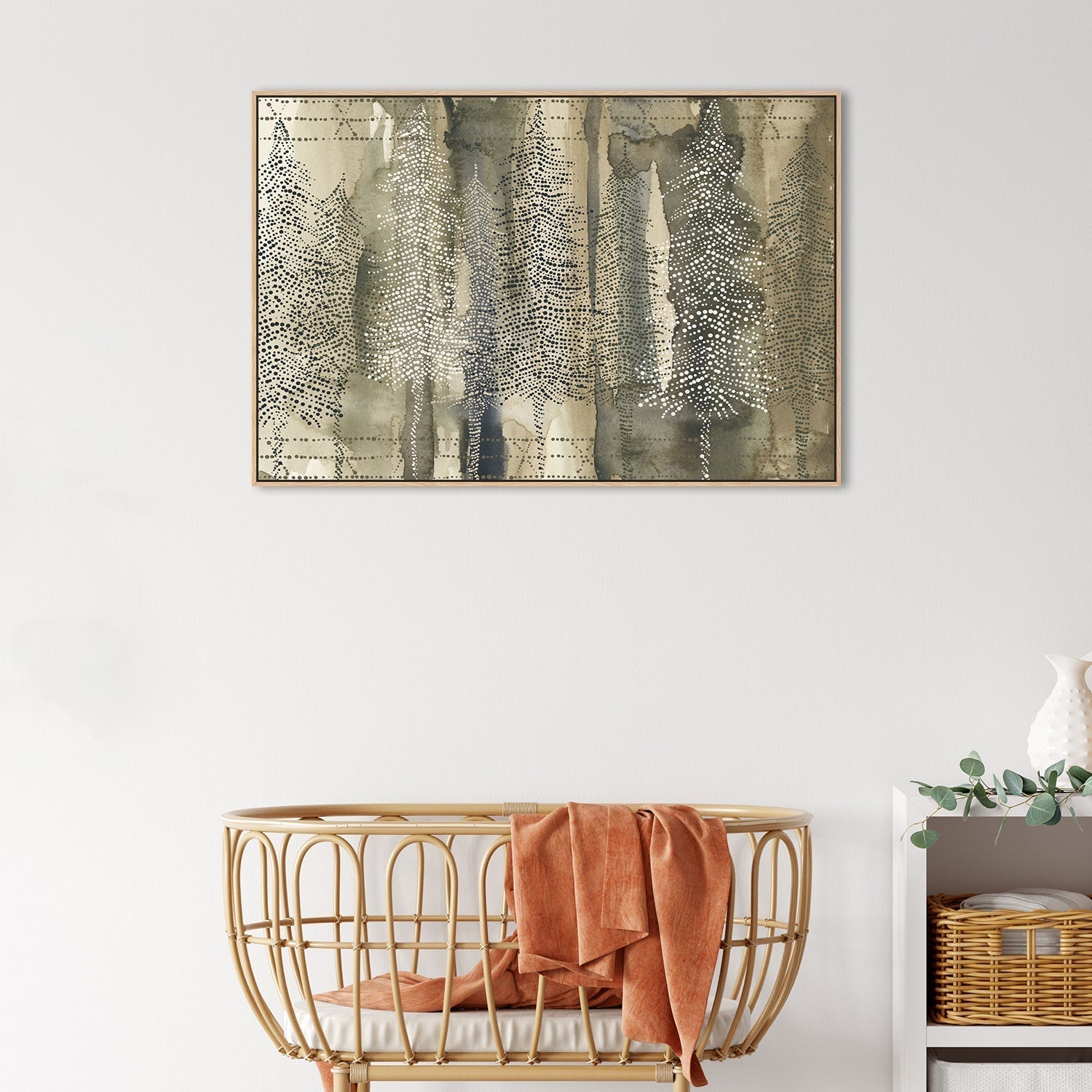 wall-art-print-canvas-poster-framed-Forest Dawn, Style B-by-Emily Wood-Gioia Wall Art