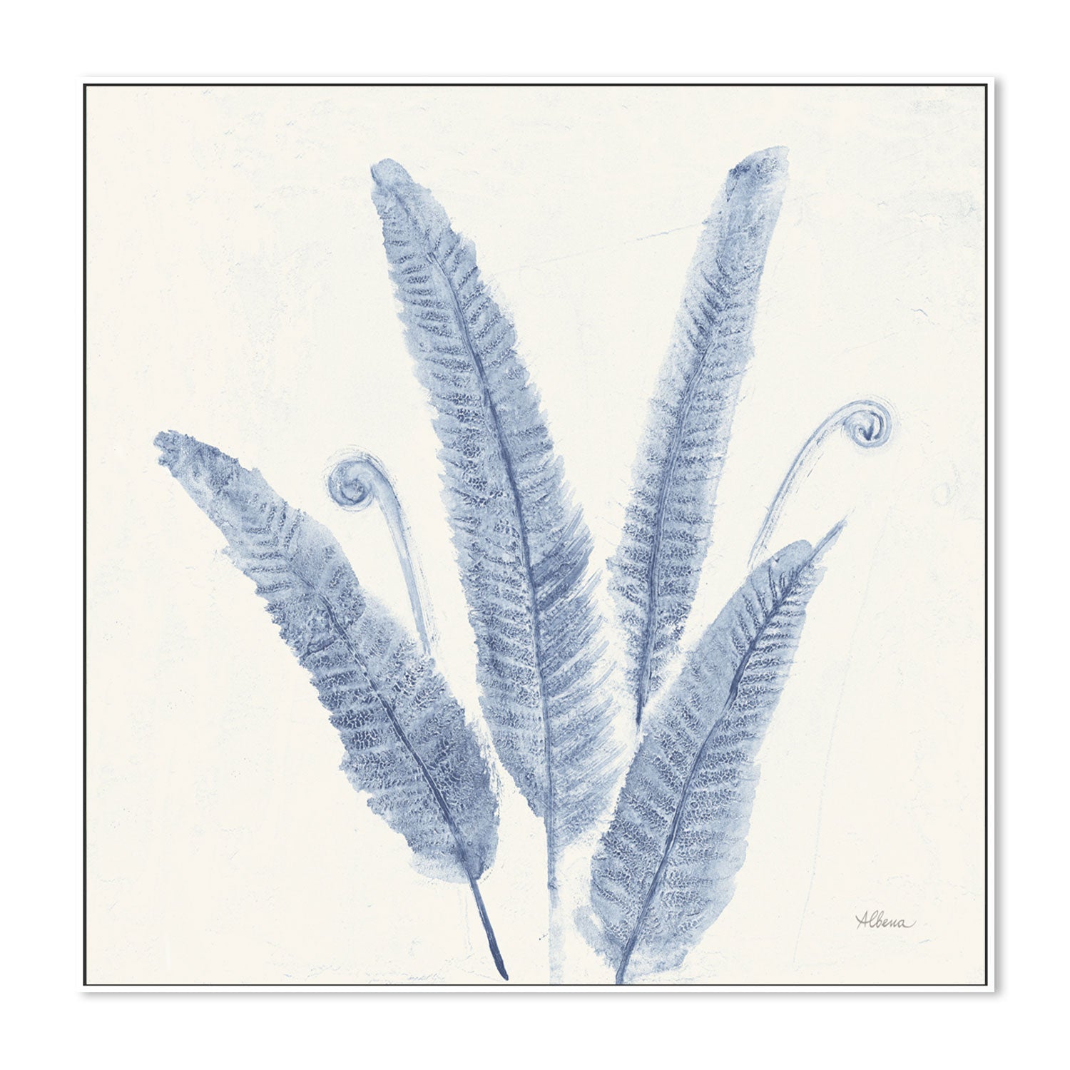 wall-art-print-canvas-poster-framed-Forest Ferns, Style B , By Albena Hristova-GIOIA-WALL-ART
