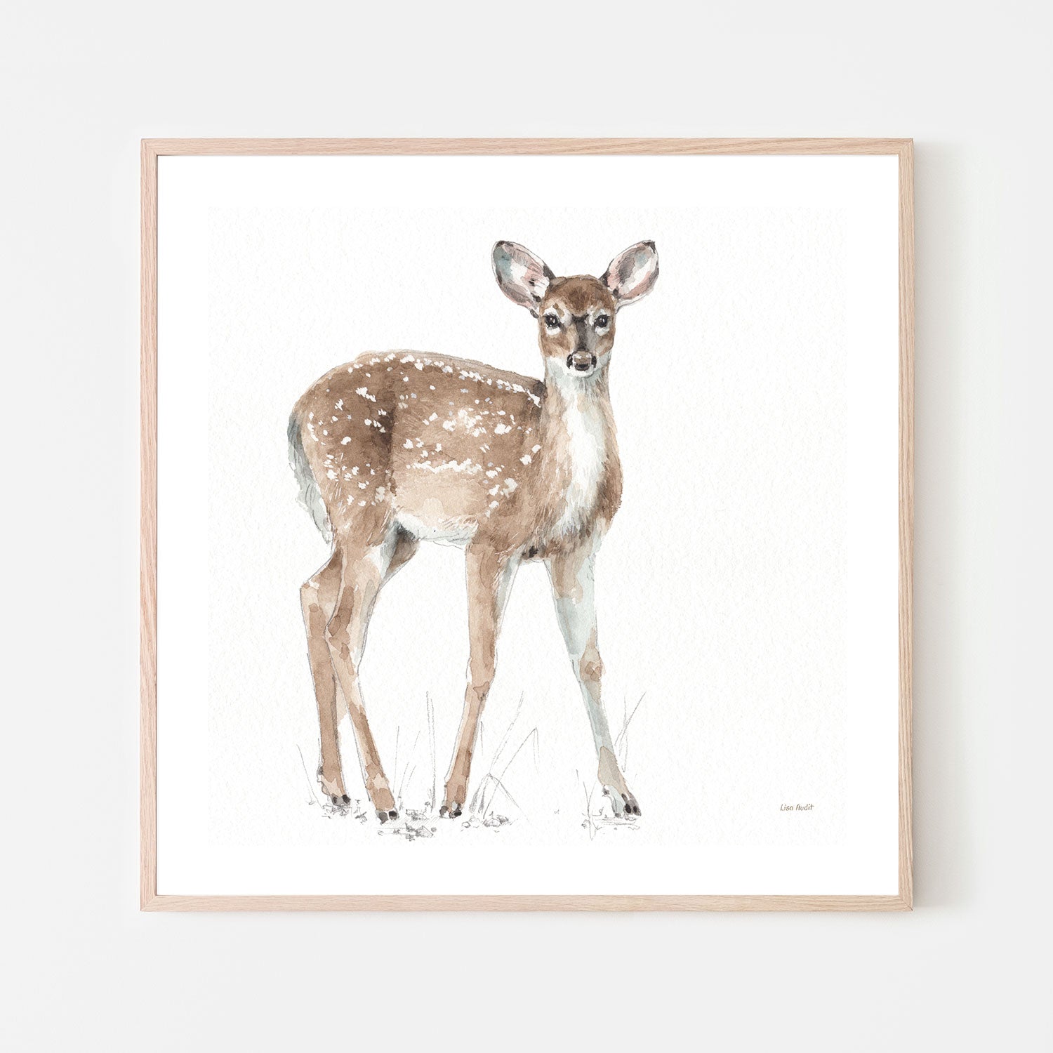 wall-art-print-canvas-poster-framed-Forest Friends, Style D , By Lisa Audit-GIOIA-WALL-ART