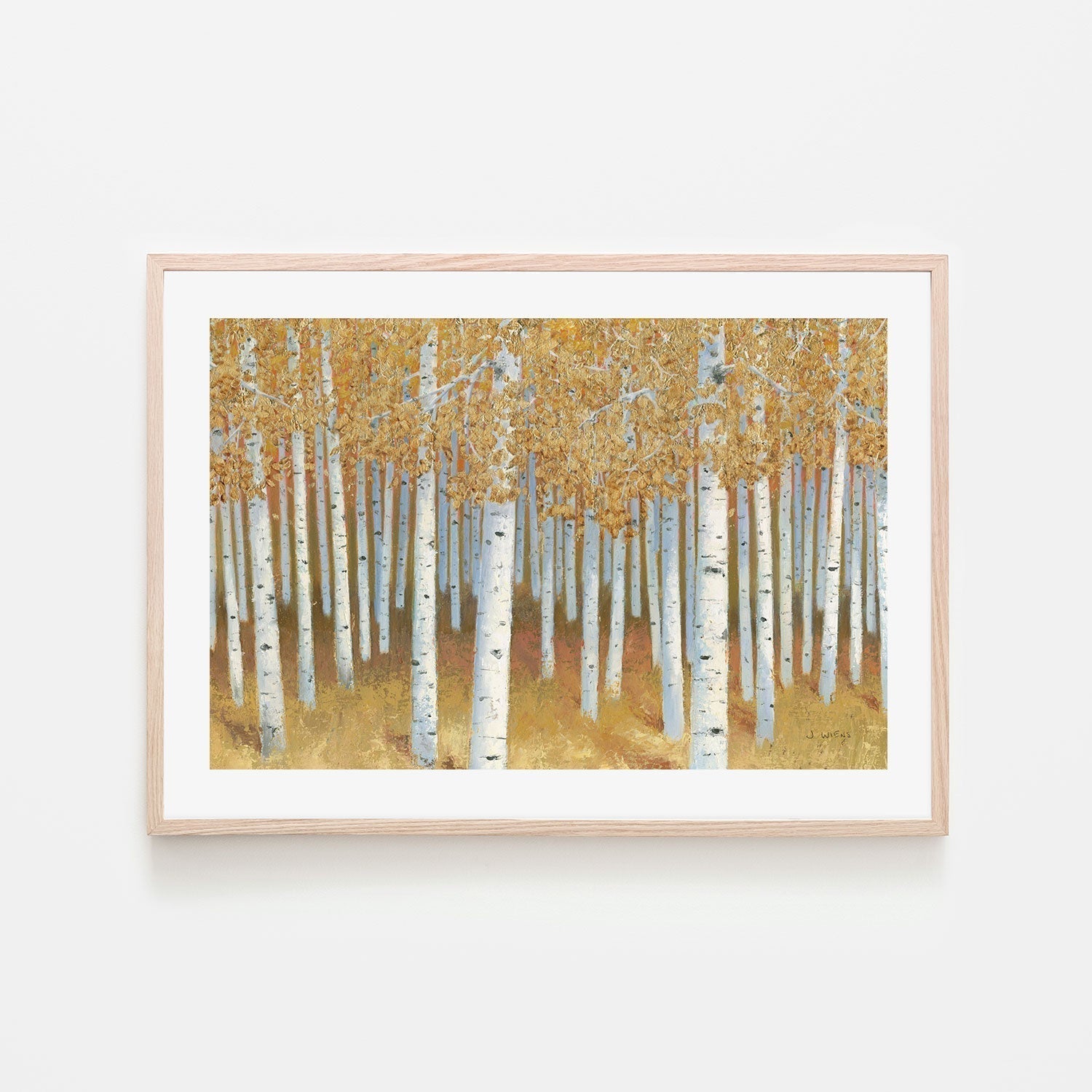 wall-art-print-canvas-poster-framed-Forest of Gold-by-James Wiens-Gioia Wall Art