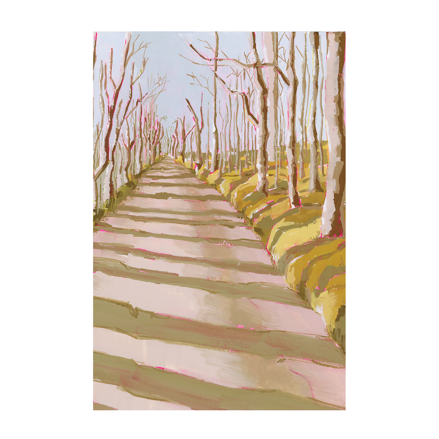 wall-art-print-canvas-poster-framed-Forest Path , By Lucrecia Caporale-1