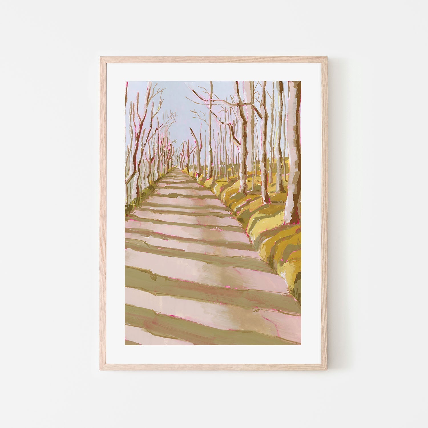 wall-art-print-canvas-poster-framed-Forest Path , By Lucrecia Caporale-6