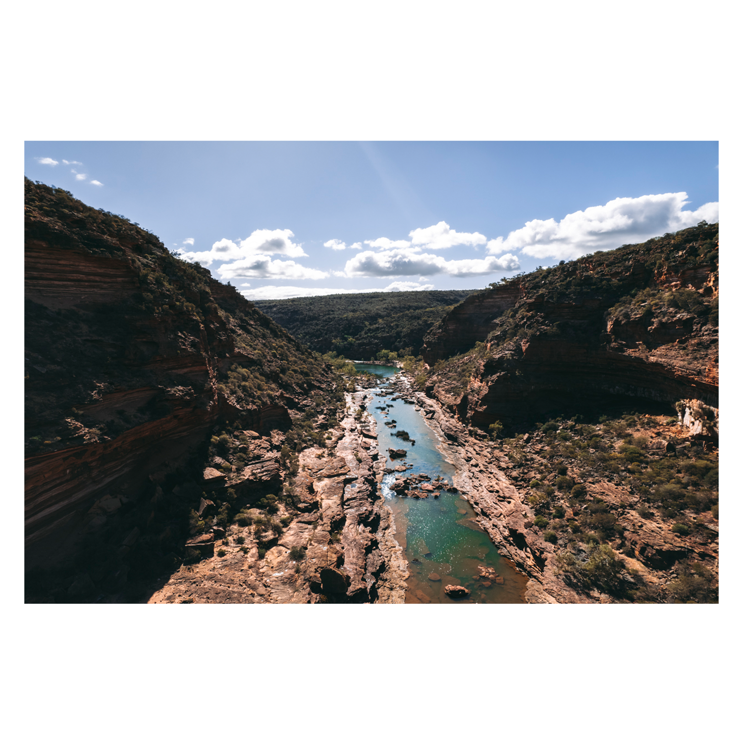 wall-art-print-canvas-poster-framed-Four Ways Trail, Kalbarri , By Maddison Harris-1