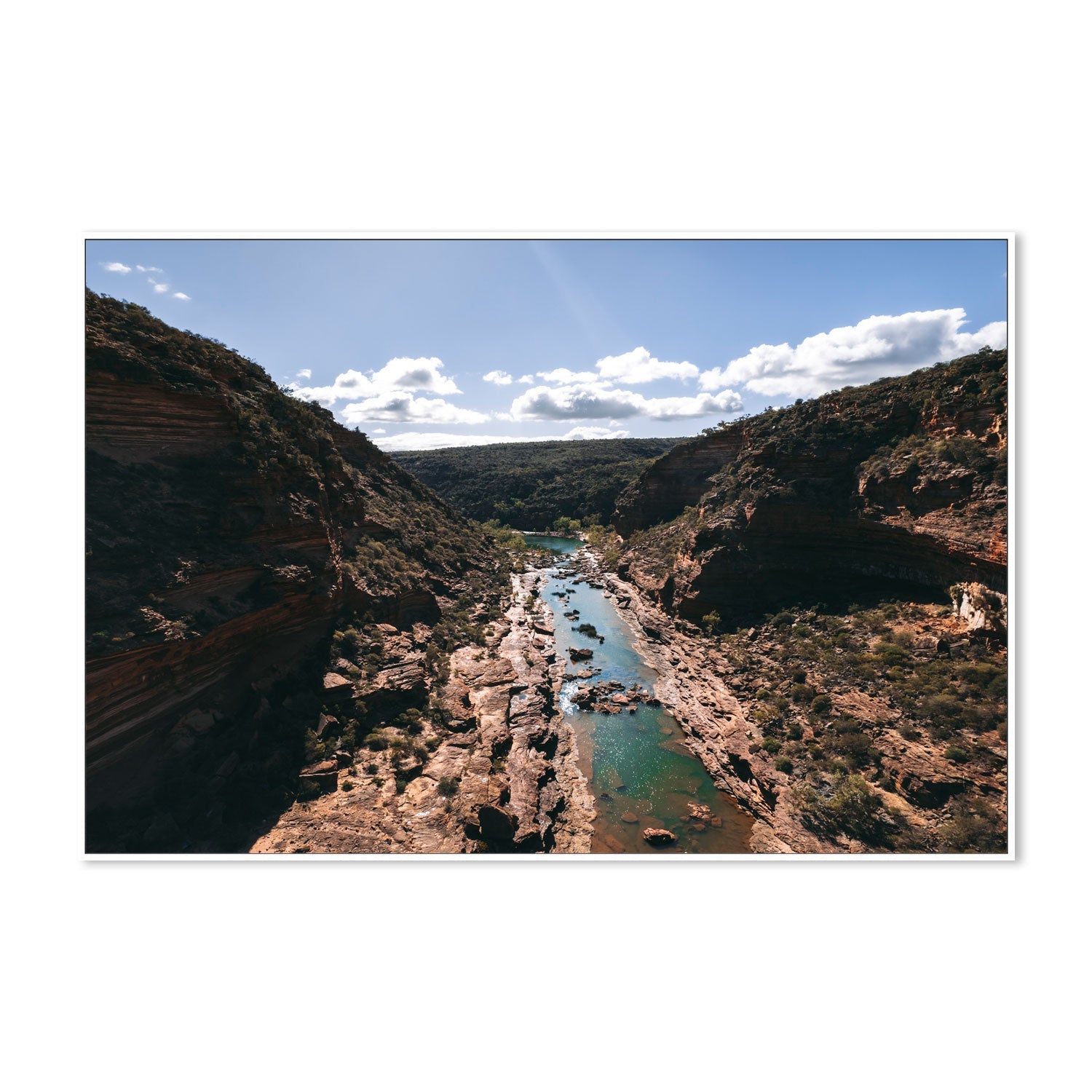 wall-art-print-canvas-poster-framed-Four Ways Trail, Kalbarri , By Maddison Harris-5