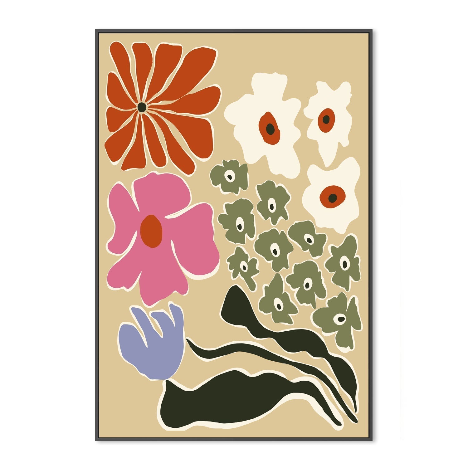 wall-art-print-canvas-poster-framed-Fragile Botanic , By Miho Art Studio , By Miho Art Studio-3