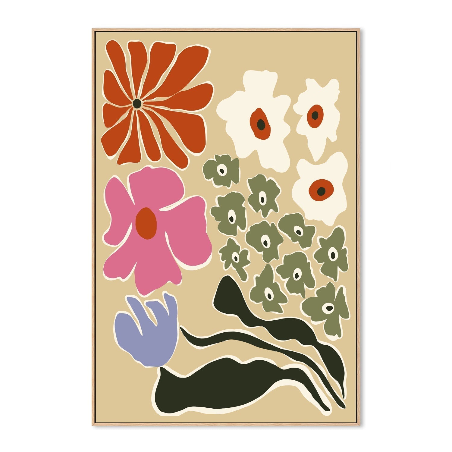 wall-art-print-canvas-poster-framed-Fragile Botanic , By Miho Art Studio , By Miho Art Studio-4