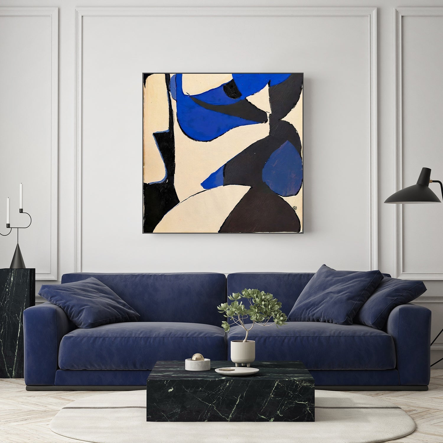 wall-art-print-canvas-poster-framed-Fragmento, Style A-7