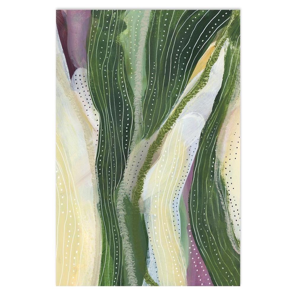 wall-art-print-canvas-poster-framed-French Countryside Abstract Landscape, Style A-by-Emily Wood-Gioia Wall Art