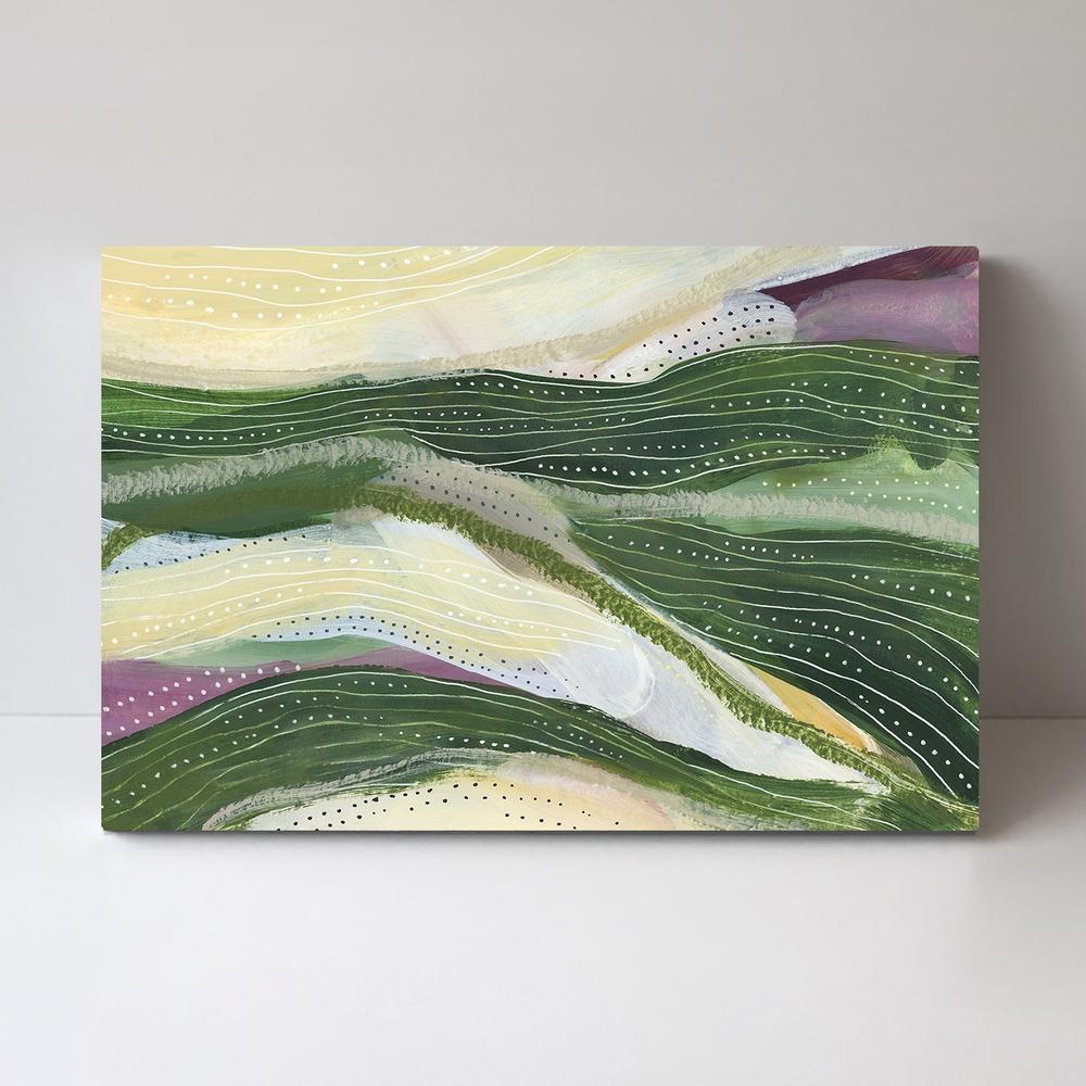 wall-art-print-canvas-poster-framed-French Countryside Abstract Landscape, Style A-by-Emily Wood-Gioia Wall Art
