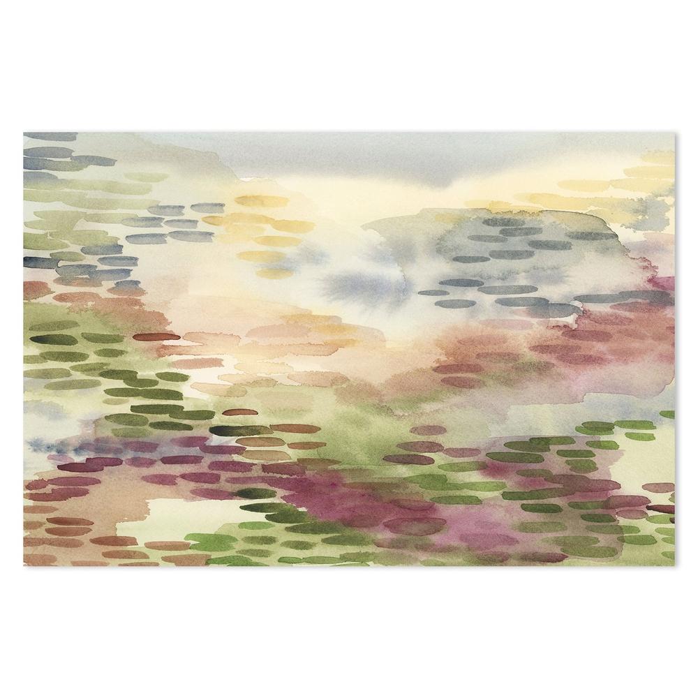 wall-art-print-canvas-poster-framed-French Countryside Landscape-by-Emily Wood-Gioia Wall Art