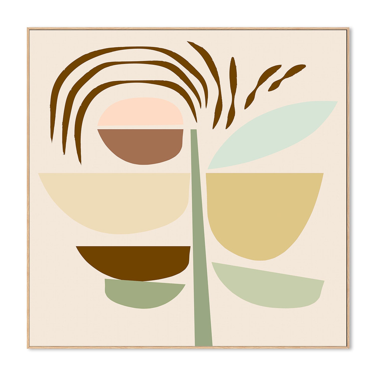 wall-art-print-canvas-poster-framed-Fresh, Style A-4