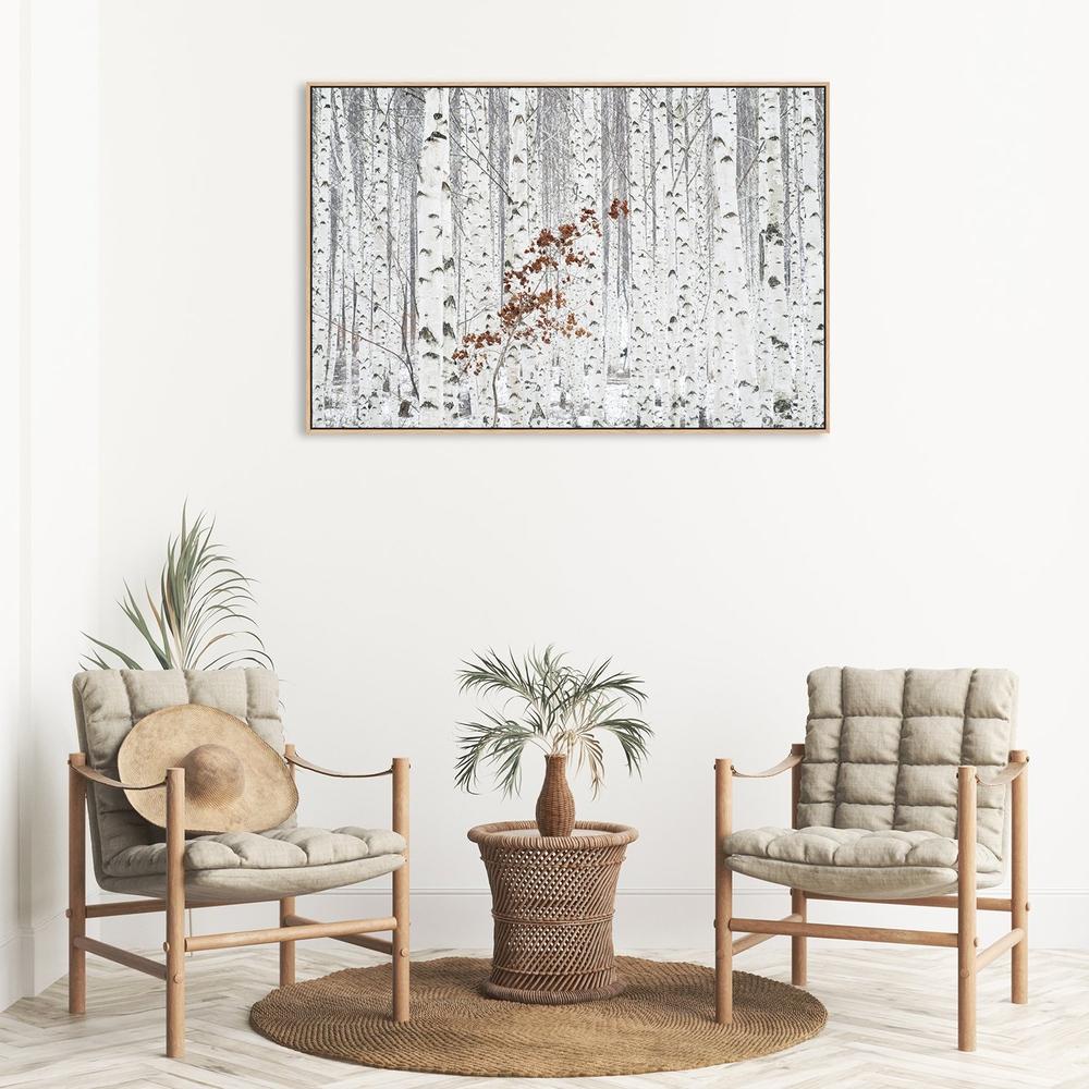 From White, by Donghee, Han-Framed-Canvas-Print-Poster-Gioia Wall Art
