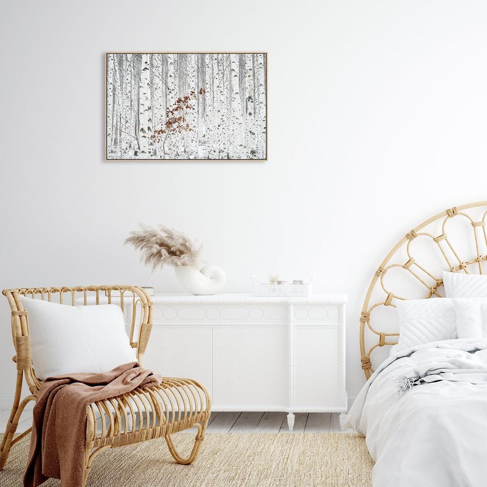 From White, by Donghee, Han-Framed-Canvas-Print-Poster-Gioia Wall Art