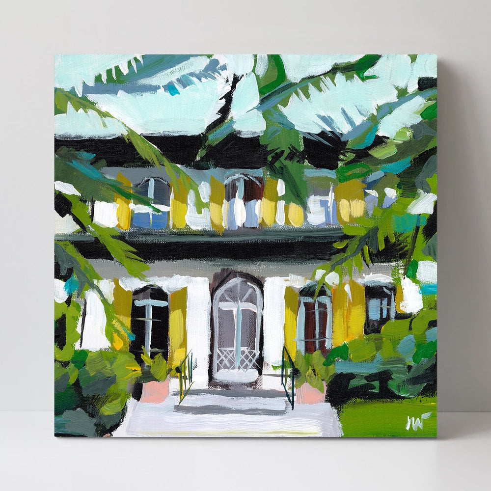 wall-art-print-canvas-poster-framed-Front Garden-by-Jenny Westenhofer Art-Gioia Wall Art
