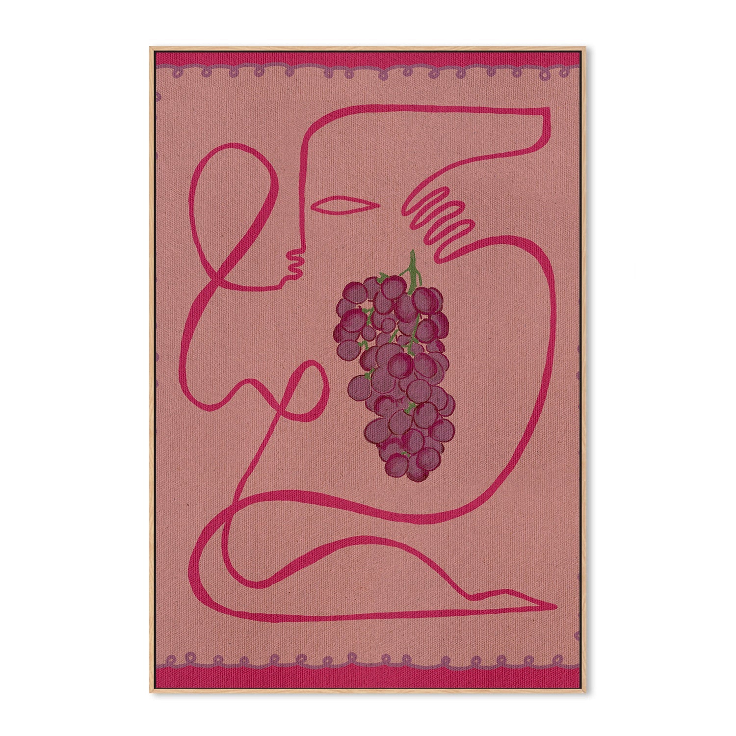 wall-art-print-canvas-poster-framed-Fruit Fiesta, Style F-4