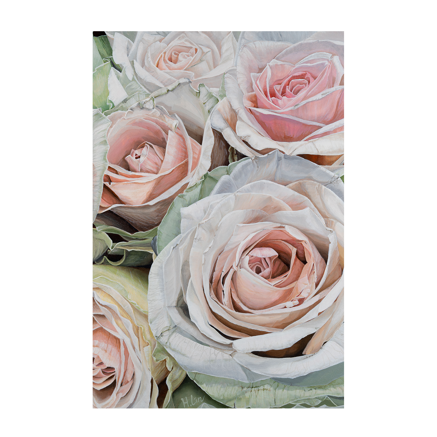 wall-art-print-canvas-poster-framed-Frutteto Roses , By Hsin Lin-1