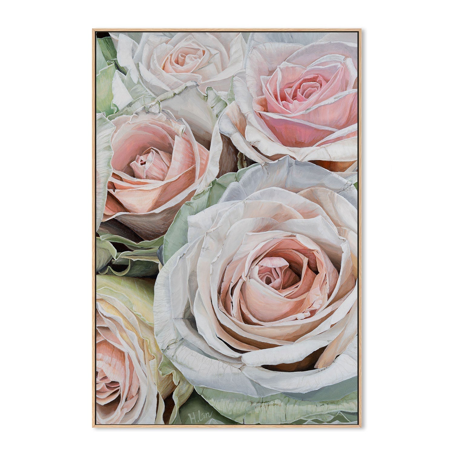 wall-art-print-canvas-poster-framed-Frutteto Roses , By Hsin Lin-4