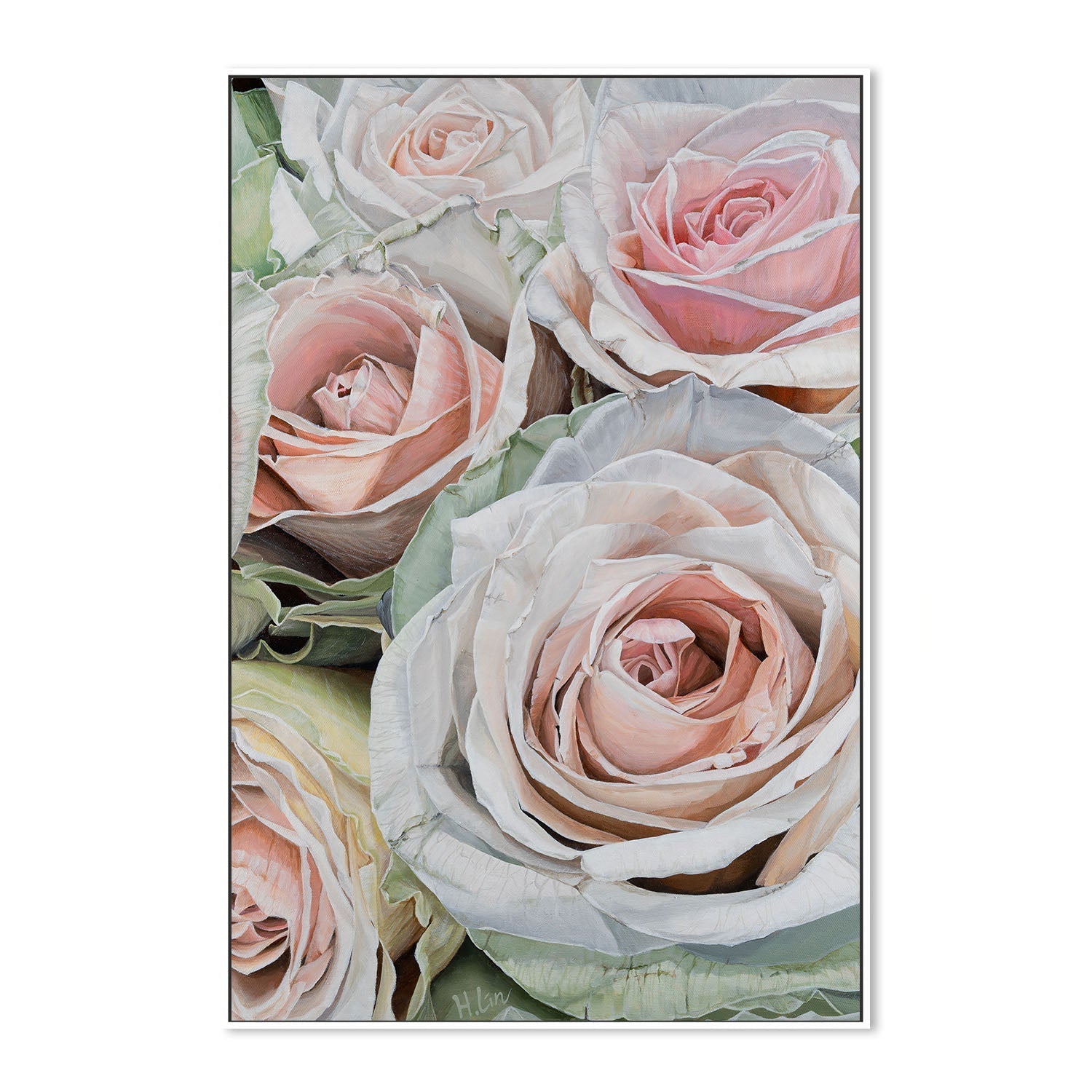wall-art-print-canvas-poster-framed-Frutteto Roses , By Hsin Lin-5
