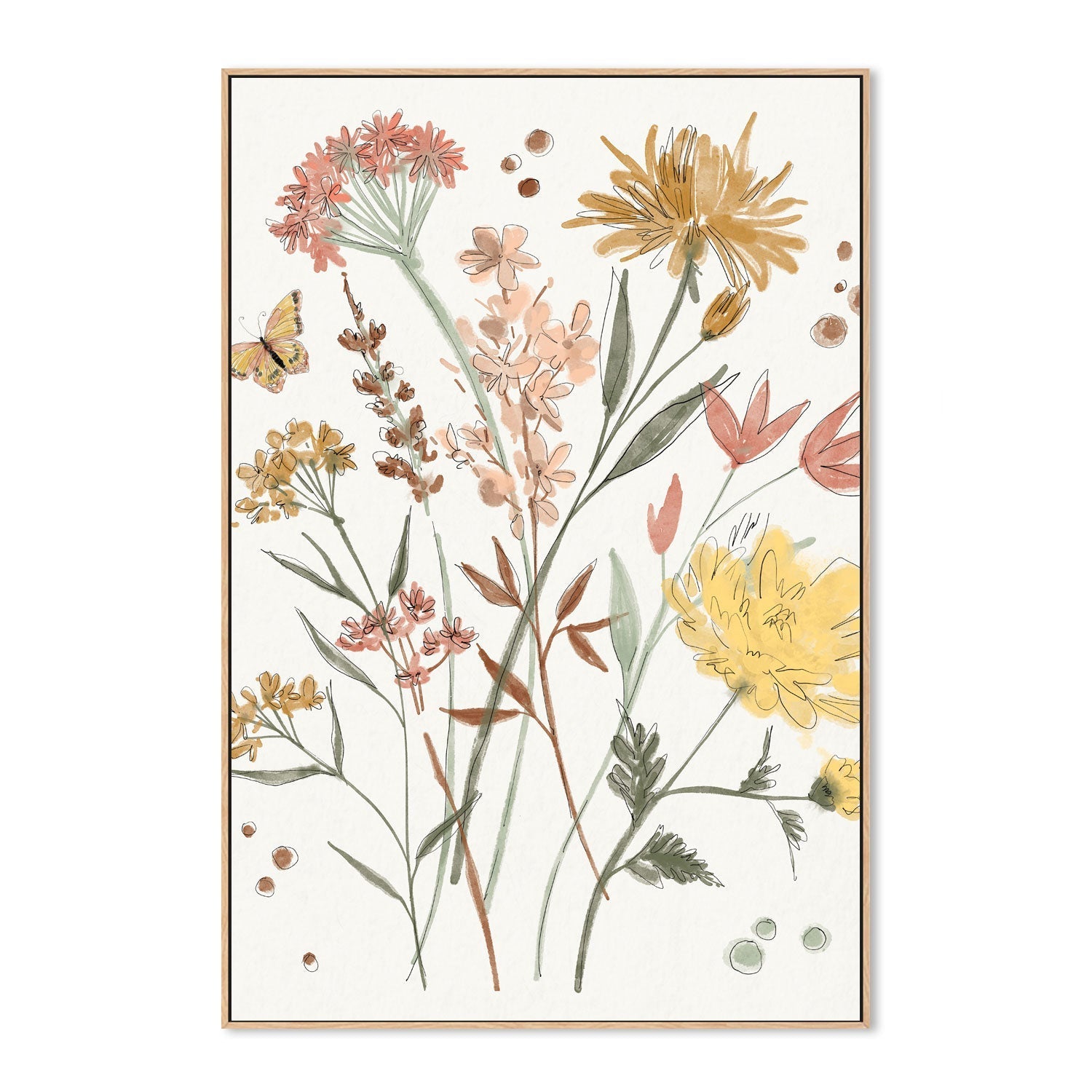 wall-art-print-canvas-poster-framed-Full Bloom, Style A , By Anne Tavoletti-4