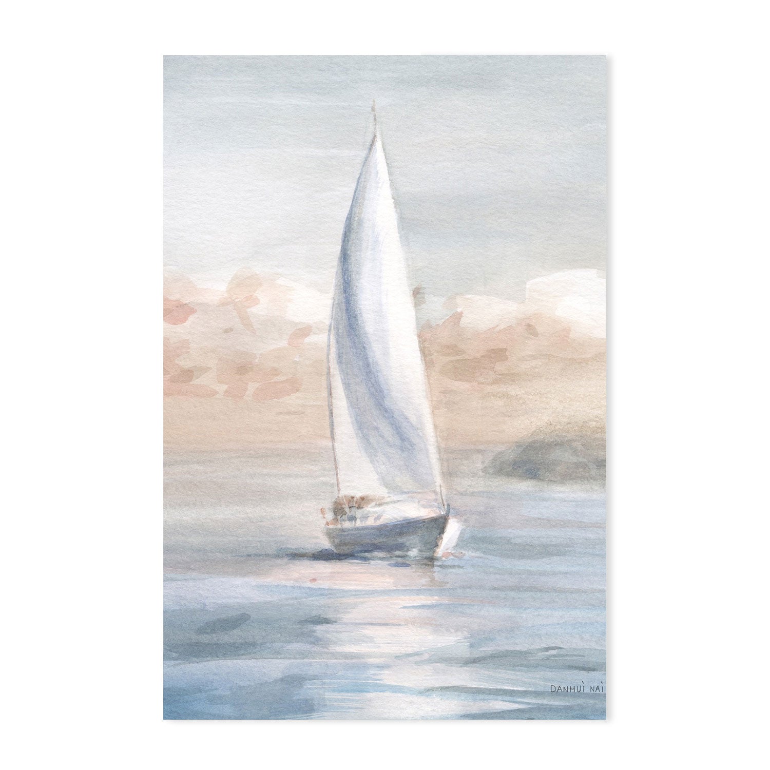 wall-art-print-canvas-poster-framed-Full Sail, Style A-by-Danhui Nai-Gioia Wall Art
