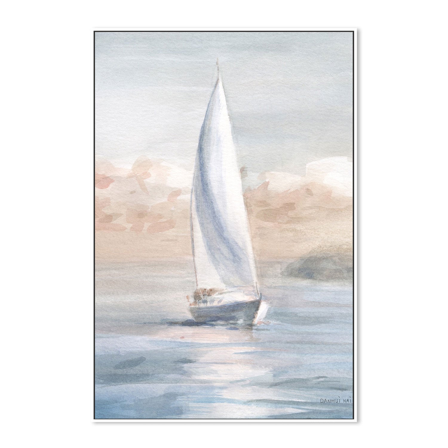 wall-art-print-canvas-poster-framed-Full Sail, Style A-by-Danhui Nai-Gioia Wall Art