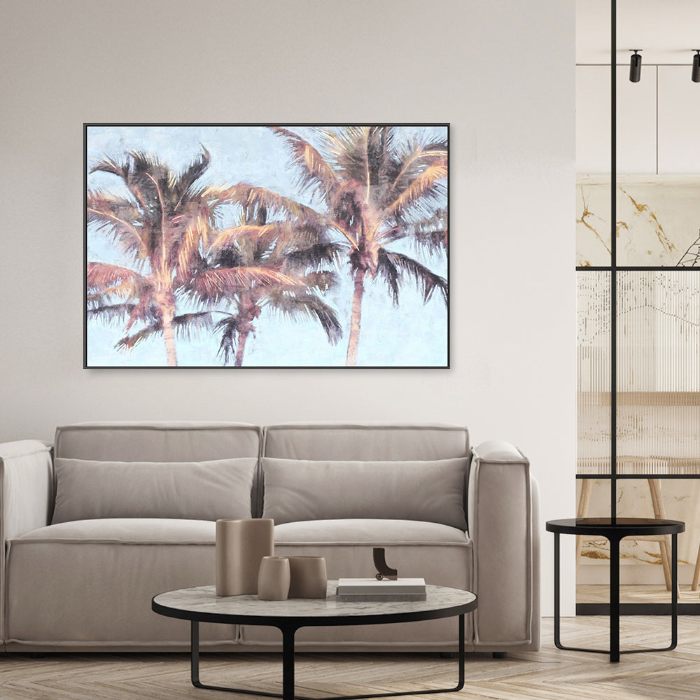 wall-art-print-canvas-poster-framed-Fun Palms, Style B , By Nina Blue-7