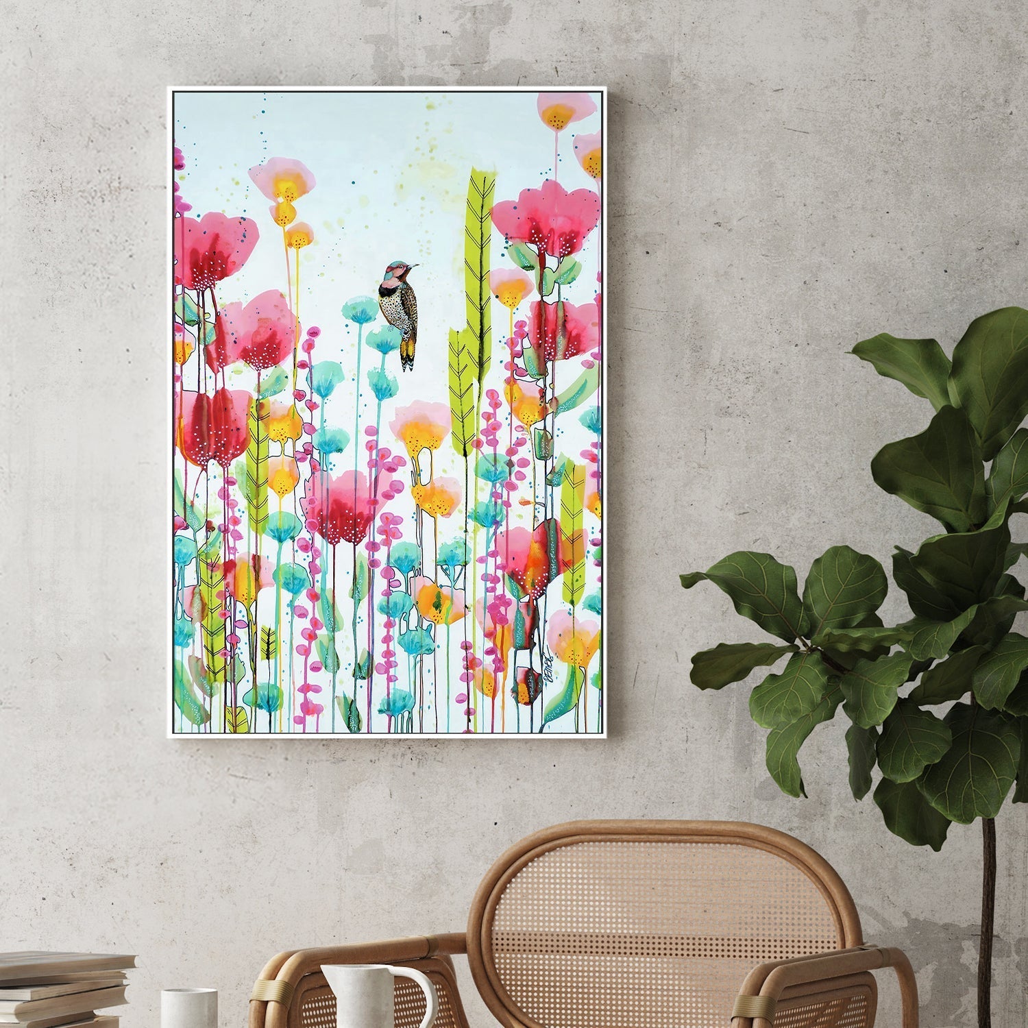 wall-art-print-canvas-poster-framed-Gaia , By Sylvie Demers-2