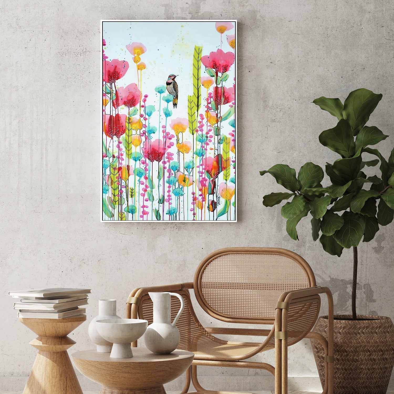 wall-art-print-canvas-poster-framed-Gaia , By Sylvie Demers-7