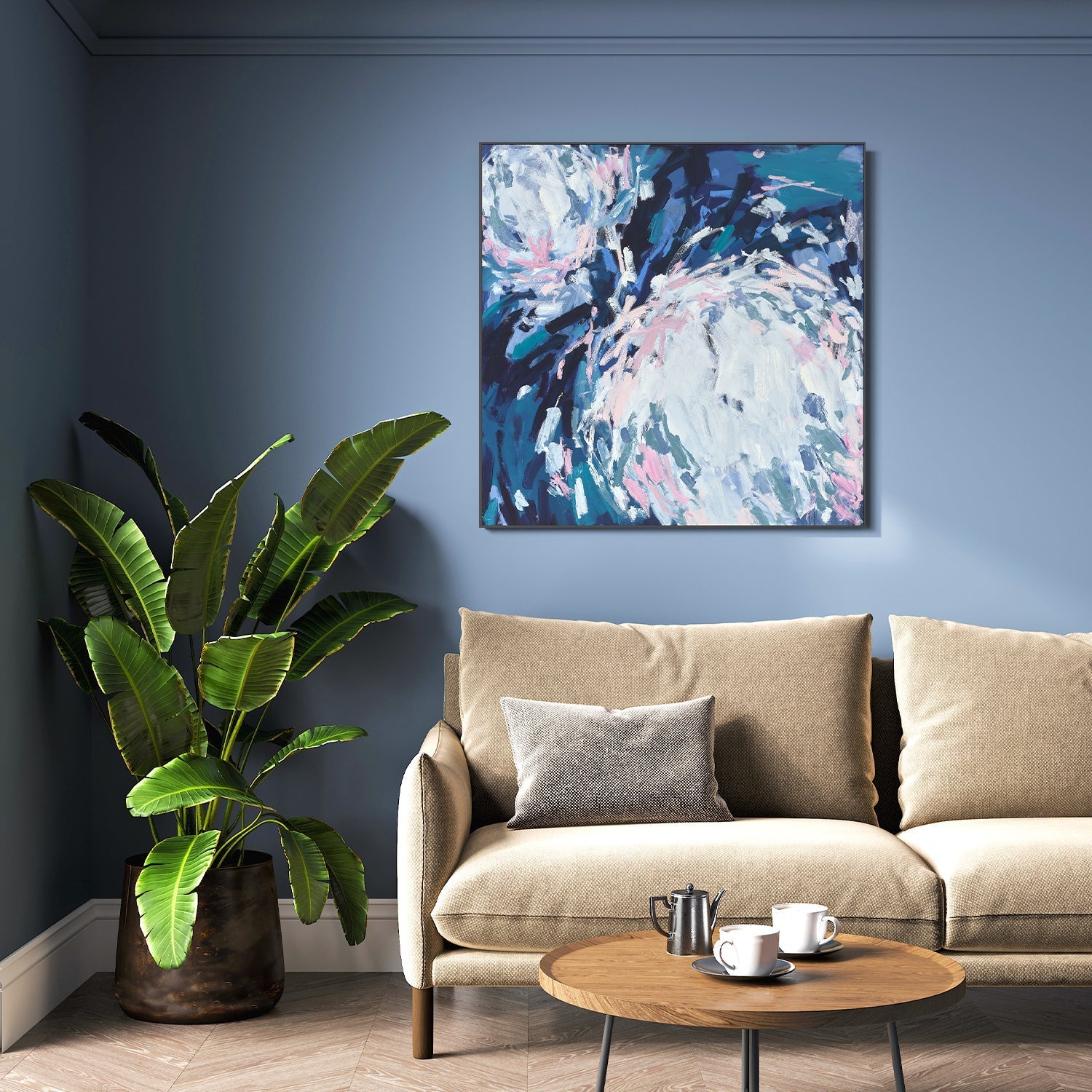 wall-art-print-canvas-poster-framed-Garden Bloom, Style A , By Alicia Benetatos-7