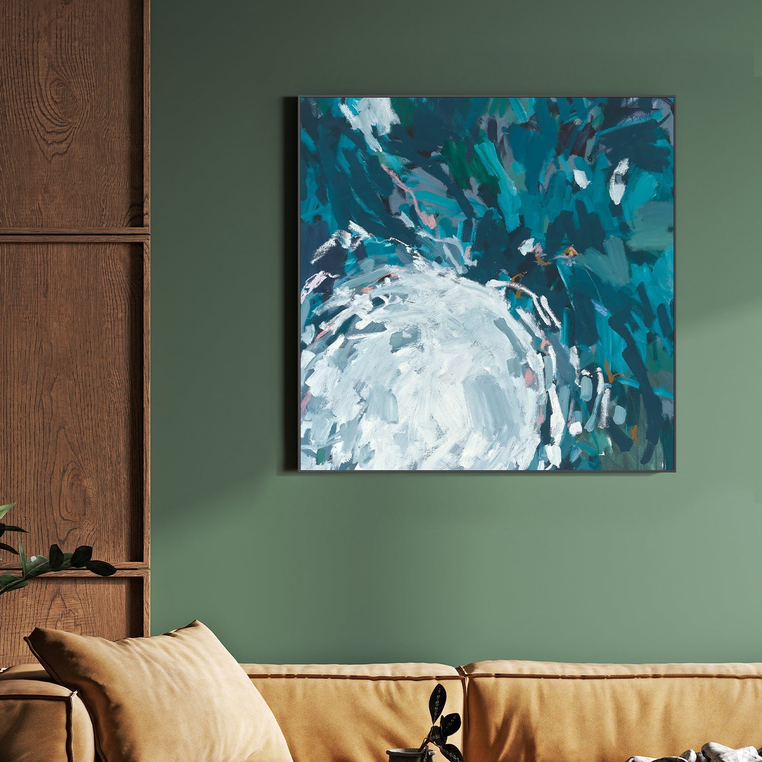 wall-art-print-canvas-poster-framed-Garden Bloom, Style B , By Alicia Benetatos-2