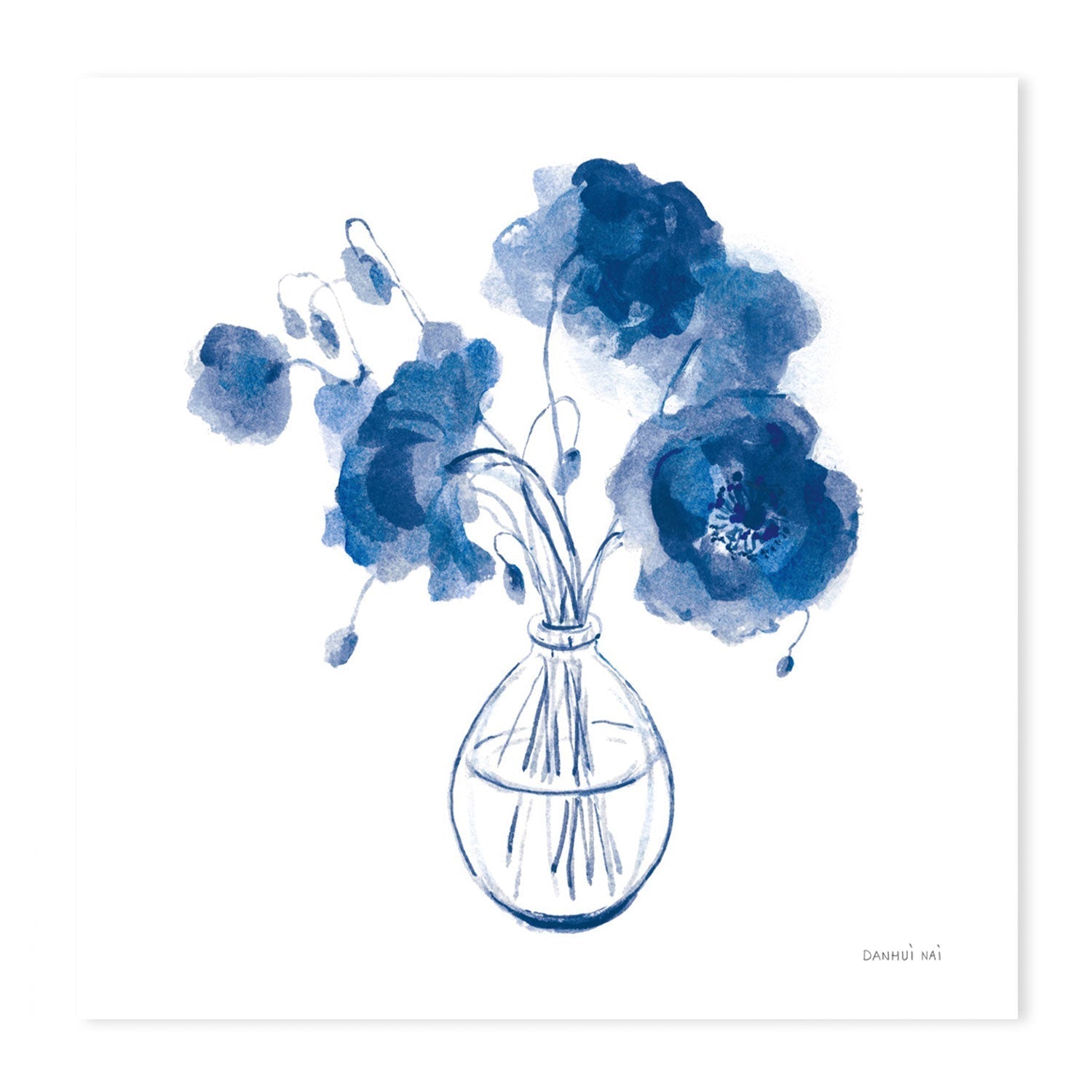 wall-art-print-canvas-poster-framed-Garden Cuttings, Set of 2-by-Danhui Nai-Gioia Wall Art