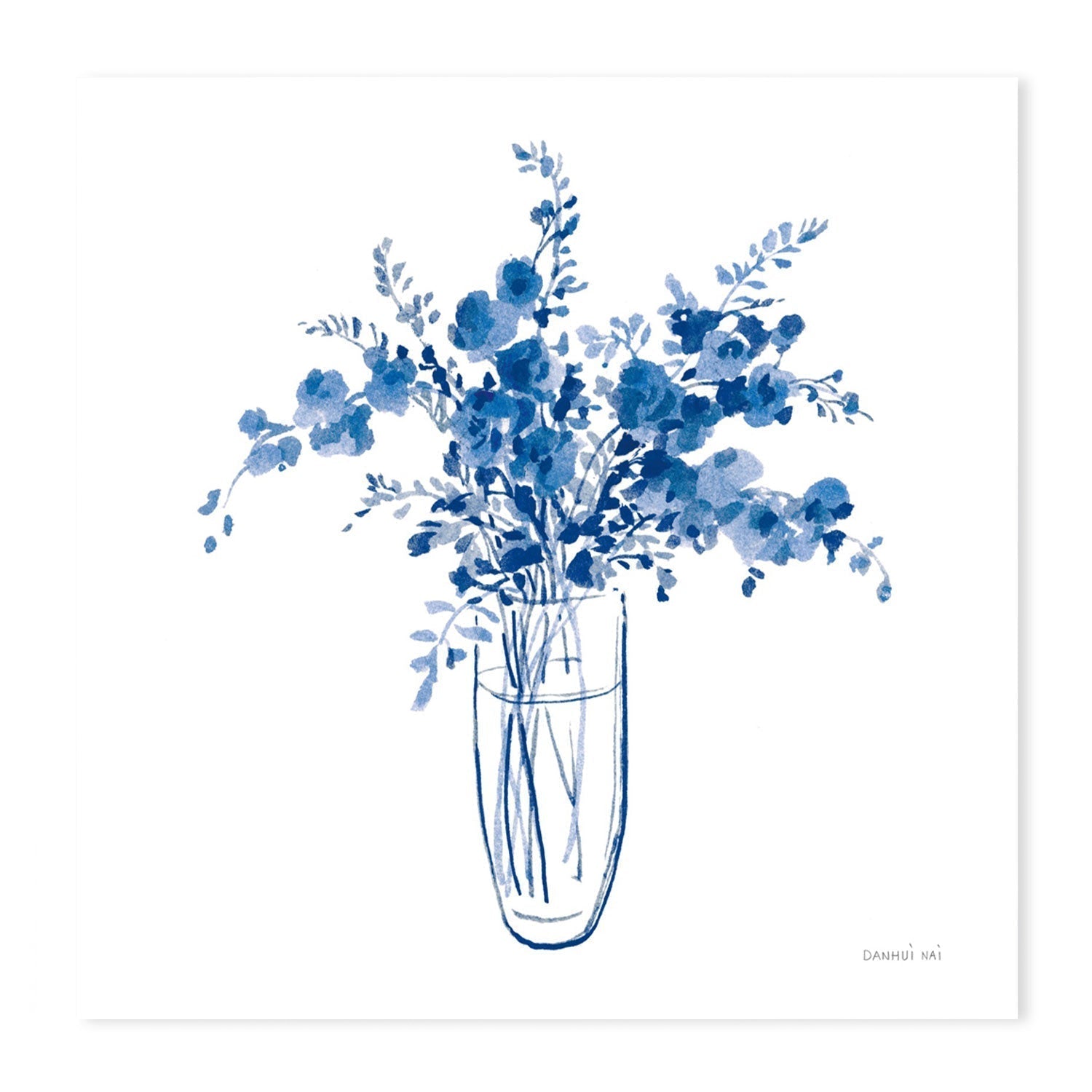 wall-art-print-canvas-poster-framed-Garden Cuttings, Set of 2-by-Danhui Nai-Gioia Wall Art