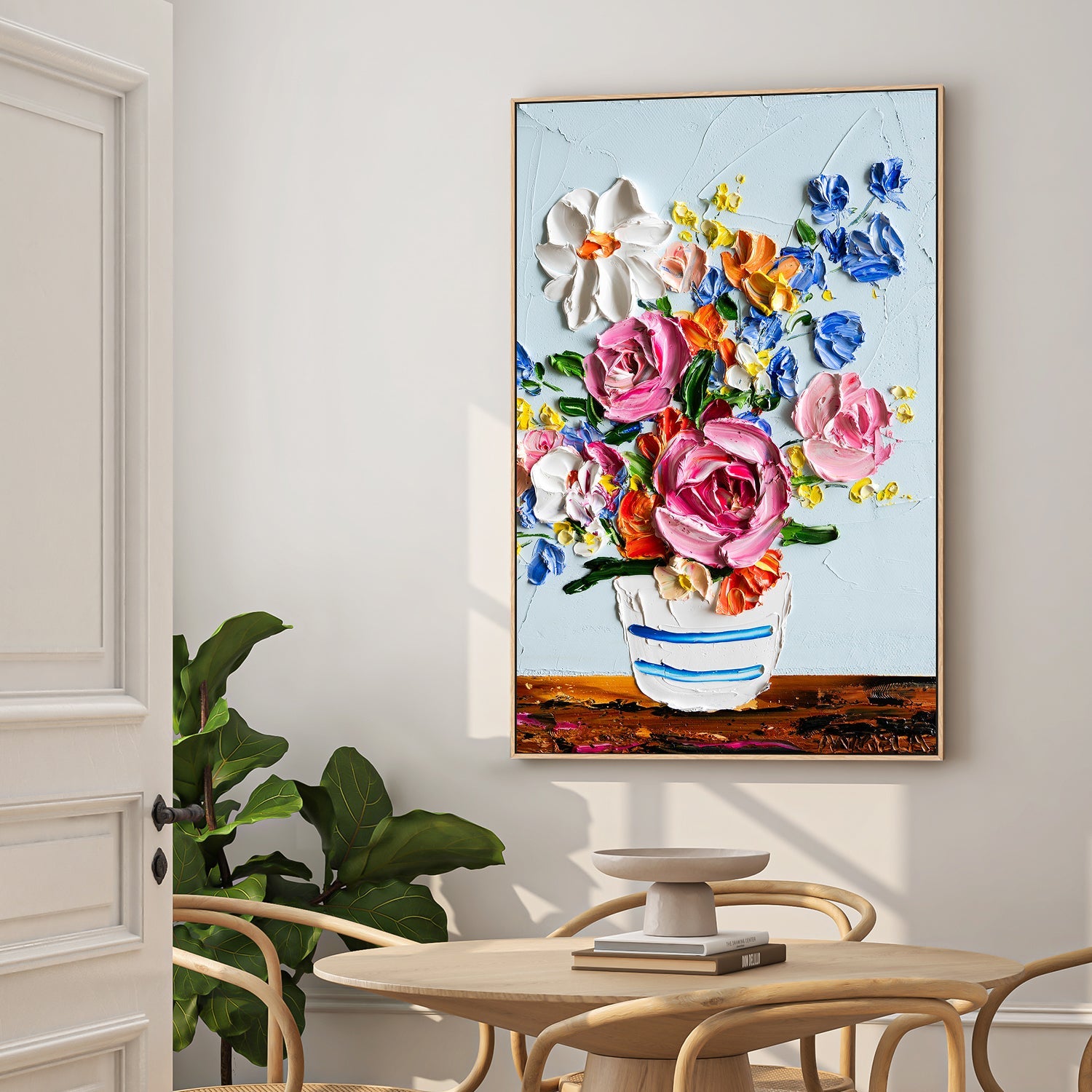 wall-art-print-canvas-poster-framed-Garden Gathering-2