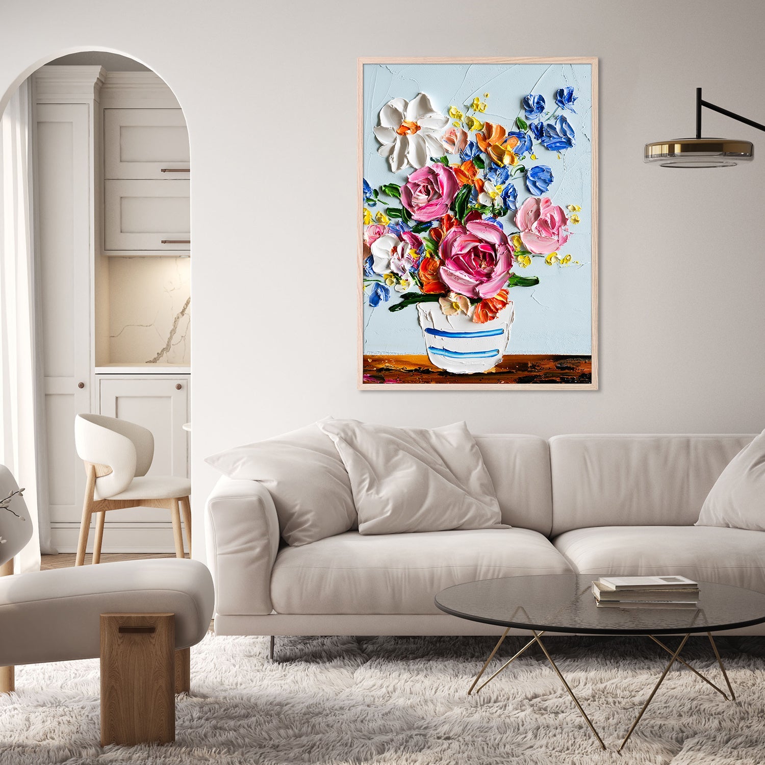 wall-art-print-canvas-poster-framed-Garden Gathering-8
