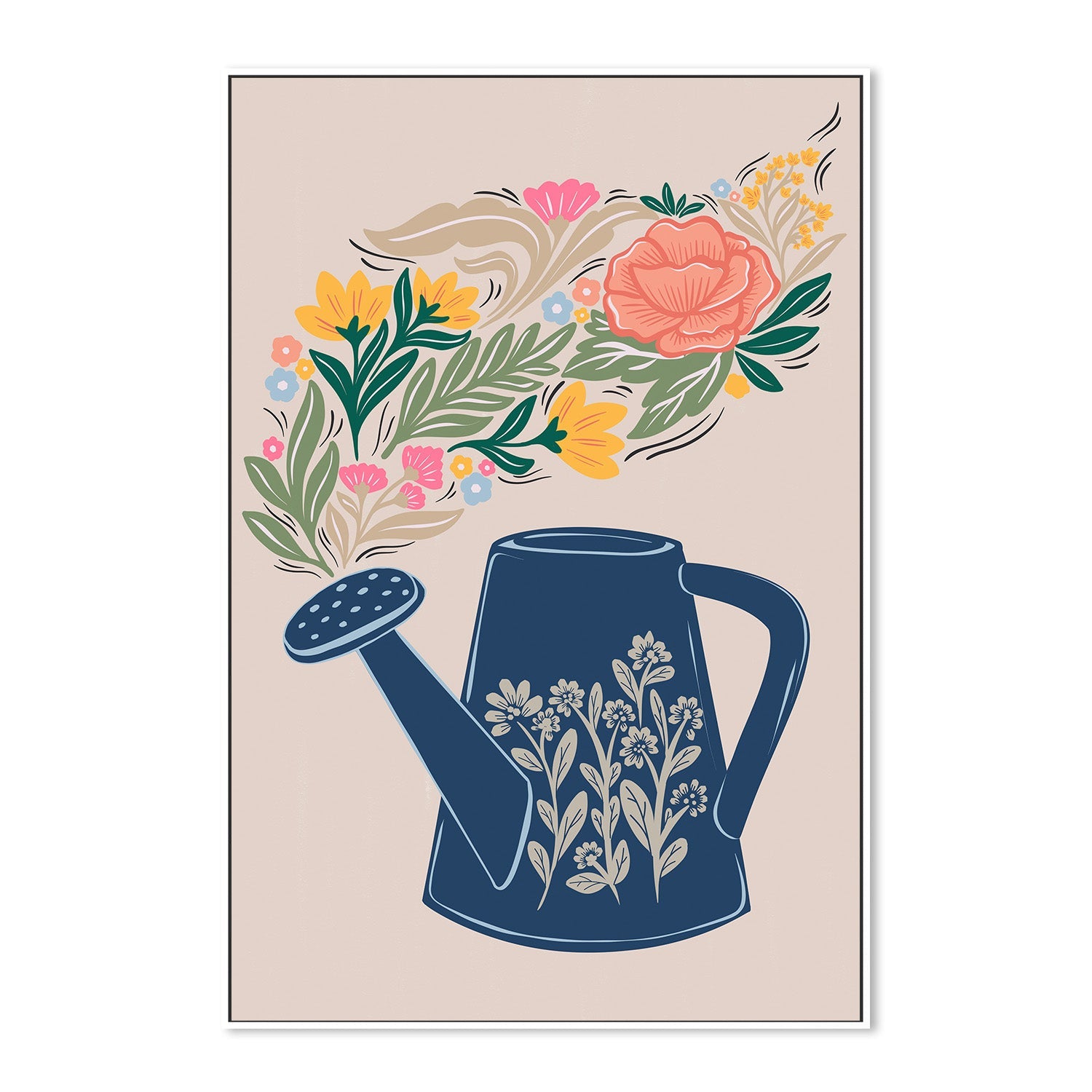 wall-art-print-canvas-poster-framed-Garden Glory , By Nikita Jariwala-5