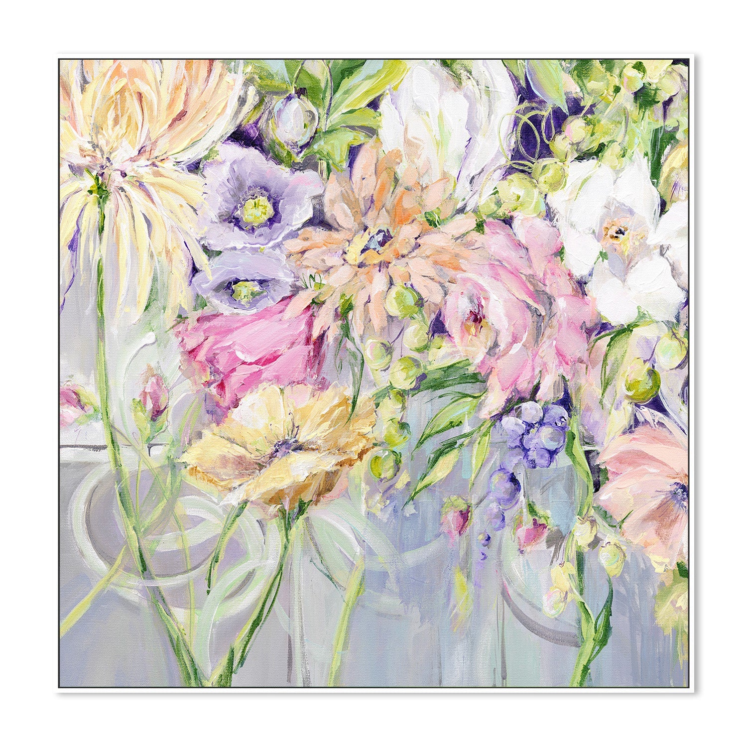 wall-art-print-canvas-poster-framed-Garden Song-5